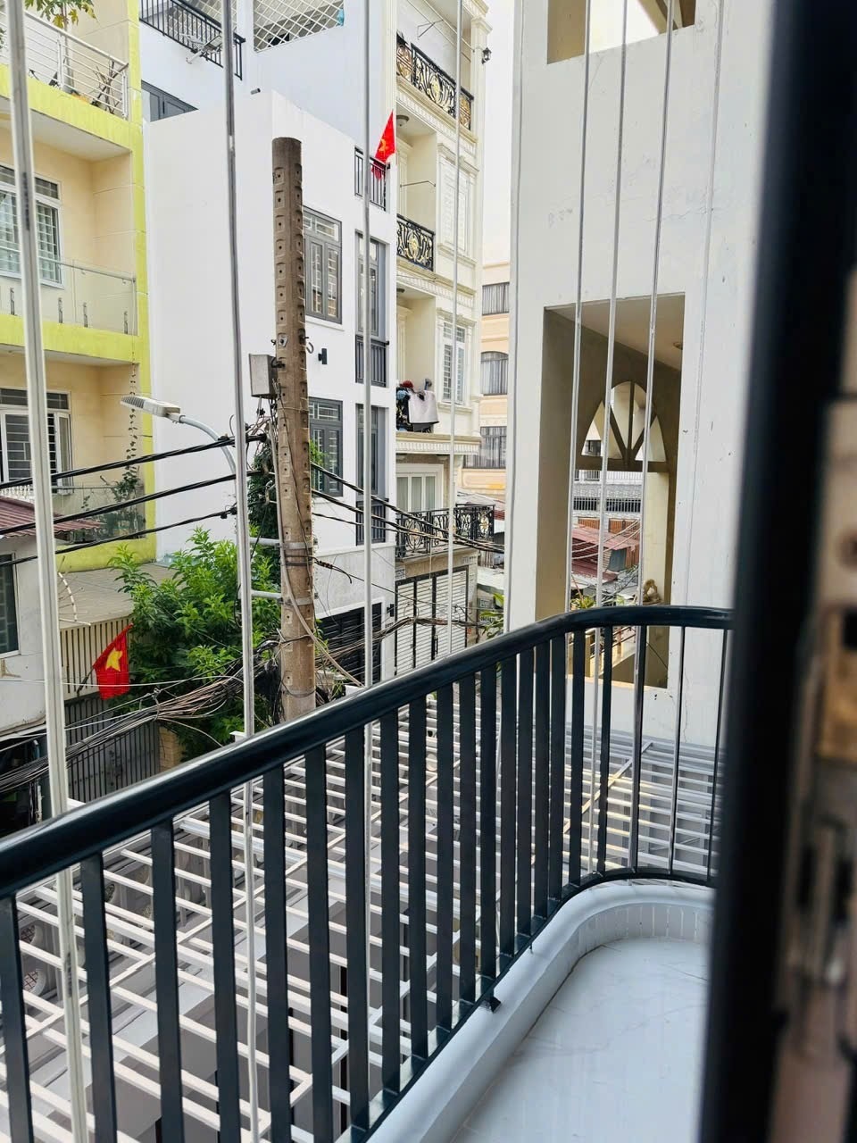 Phòng trọ Studio 25m2 tại AP House Đặng Thuỳ Trâm - Bình Thạnh  - Ban công