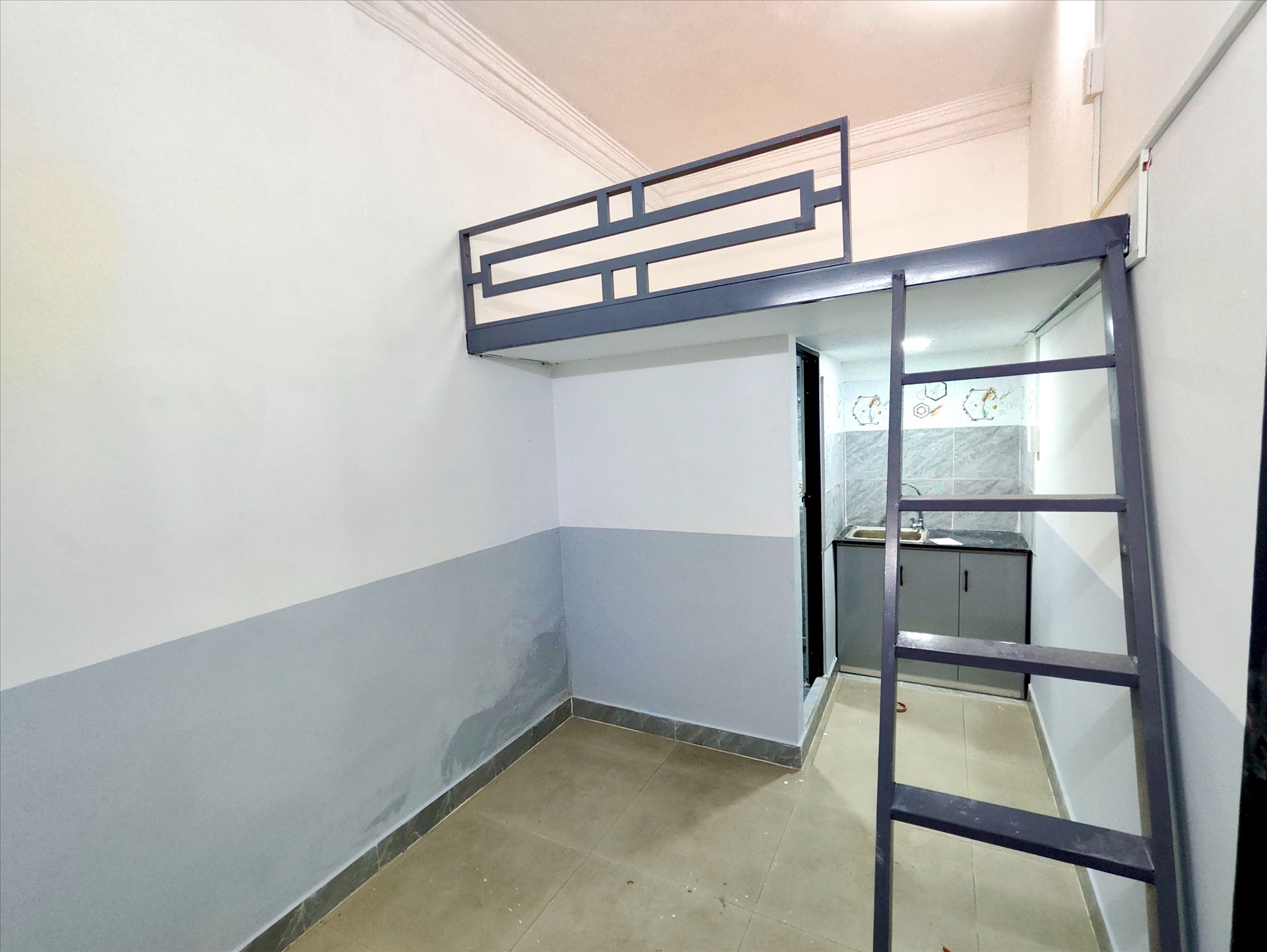 Phòng trọ Duplex 20m2 tại K Room Đinh Bộ Lĩnh - Bình Thạnh  - Phòng bếp