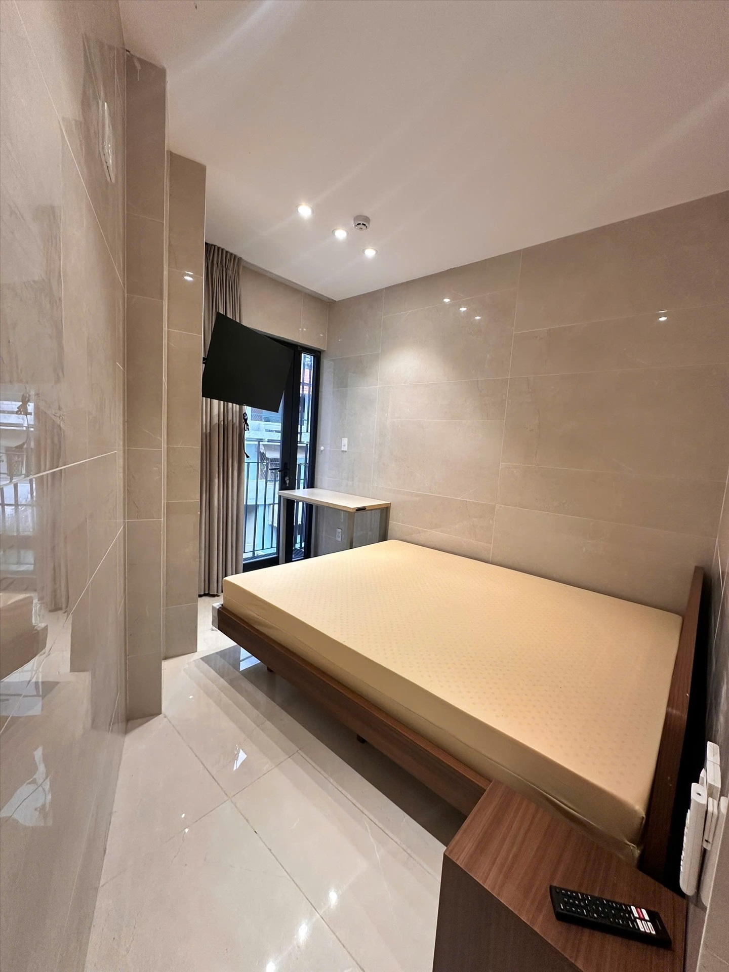 Phòng trọ Studio 32m2 tại M Apartment Nguyễn Kiệm - Phú Nhuận - Phòng ngủ