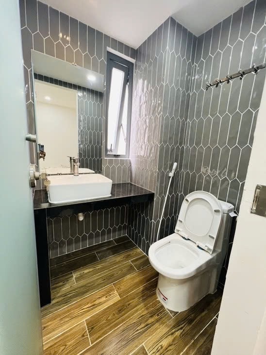 Phòng trọ Studio 25m2 tại The Link 2 Ung Văn Khiêm - Bình Thạnh  - Phòng tắm