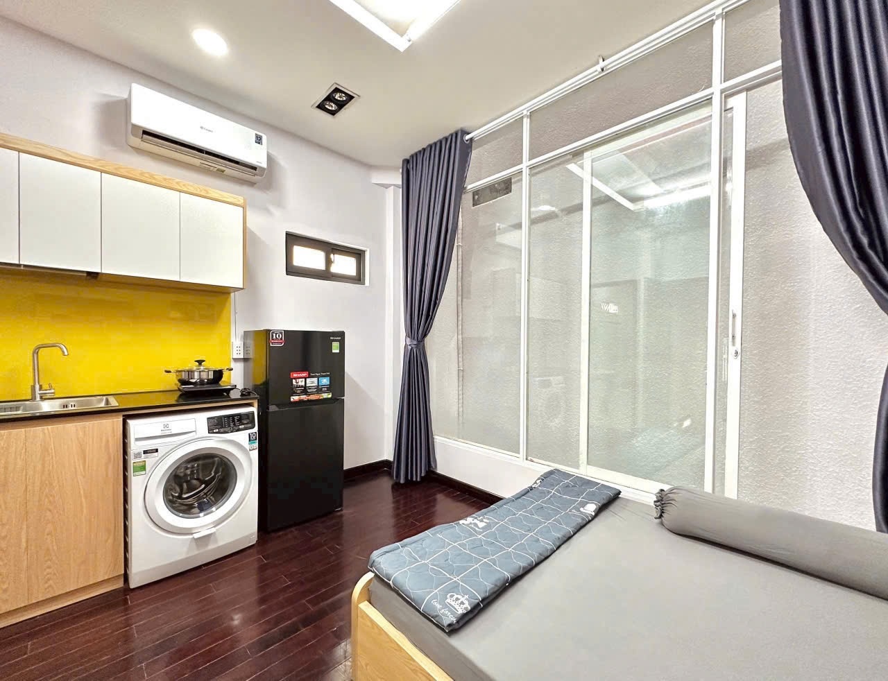 Phòng trọ Studio 30m2 tại NX Home Lê Hồng Phong - Quận 10 - Phòng bếp