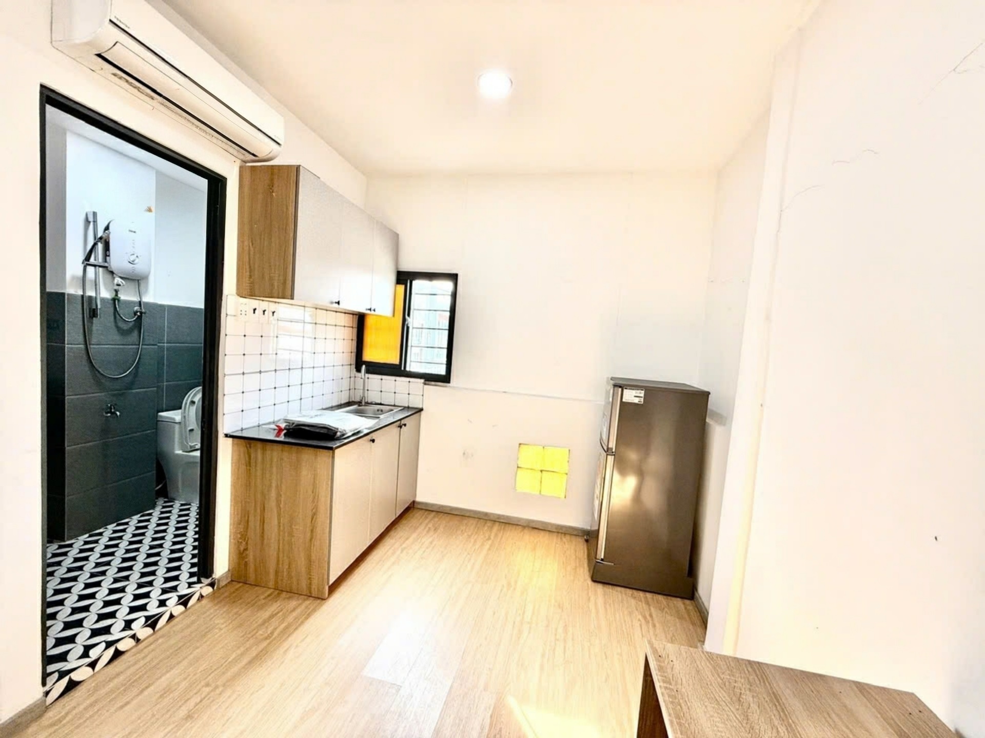 Phòng trọ Studio 28m2 tại Như Ý Home Nguyễn Gia Trí - Bình Thạnh - Phòng bếp