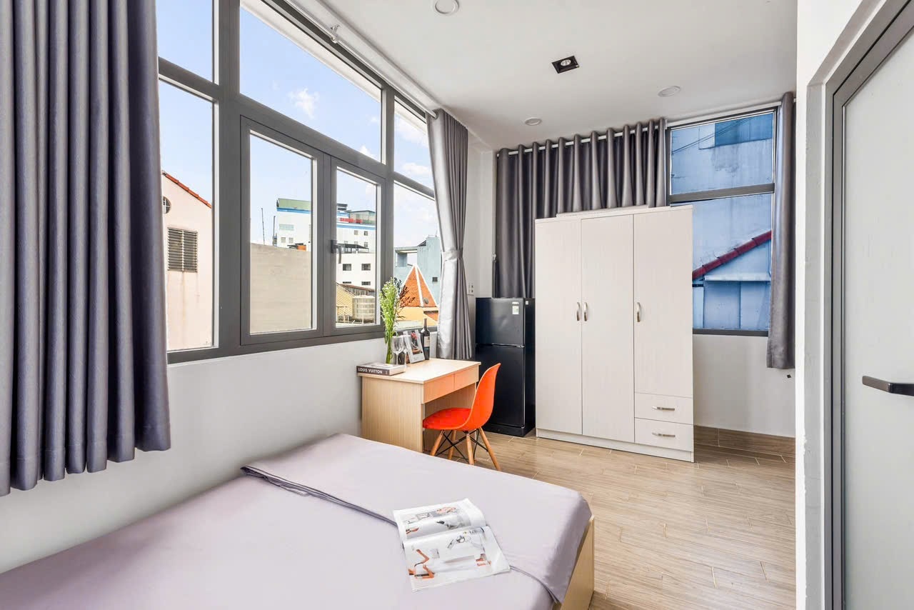 Phòng trọ Studio 30m2 tại T Home Nguyễn Trọng Tuyển - Phú Nhuận - Phòng ngủ