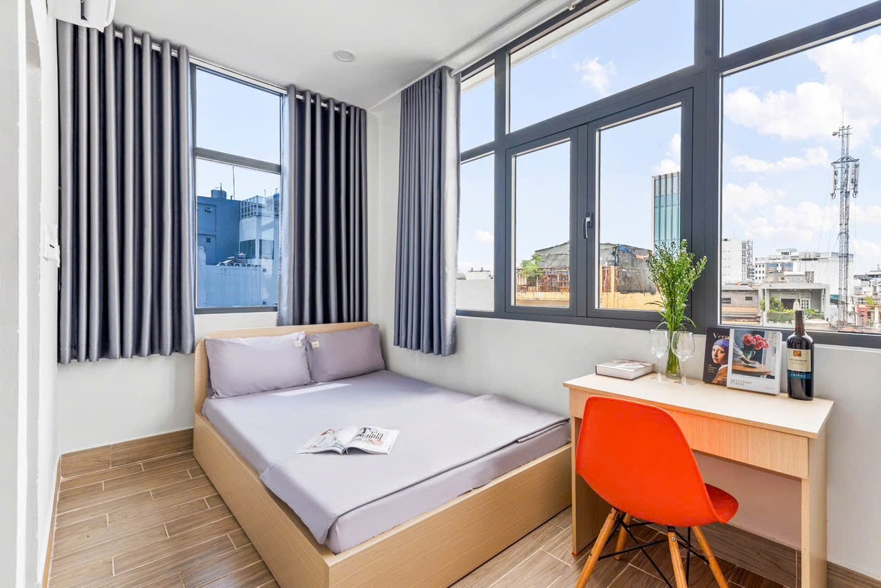 Phòng trọ Studio 30m2 tại T Home Nguyễn Trọng Tuyển - Phú Nhuận - Phòng ngủ