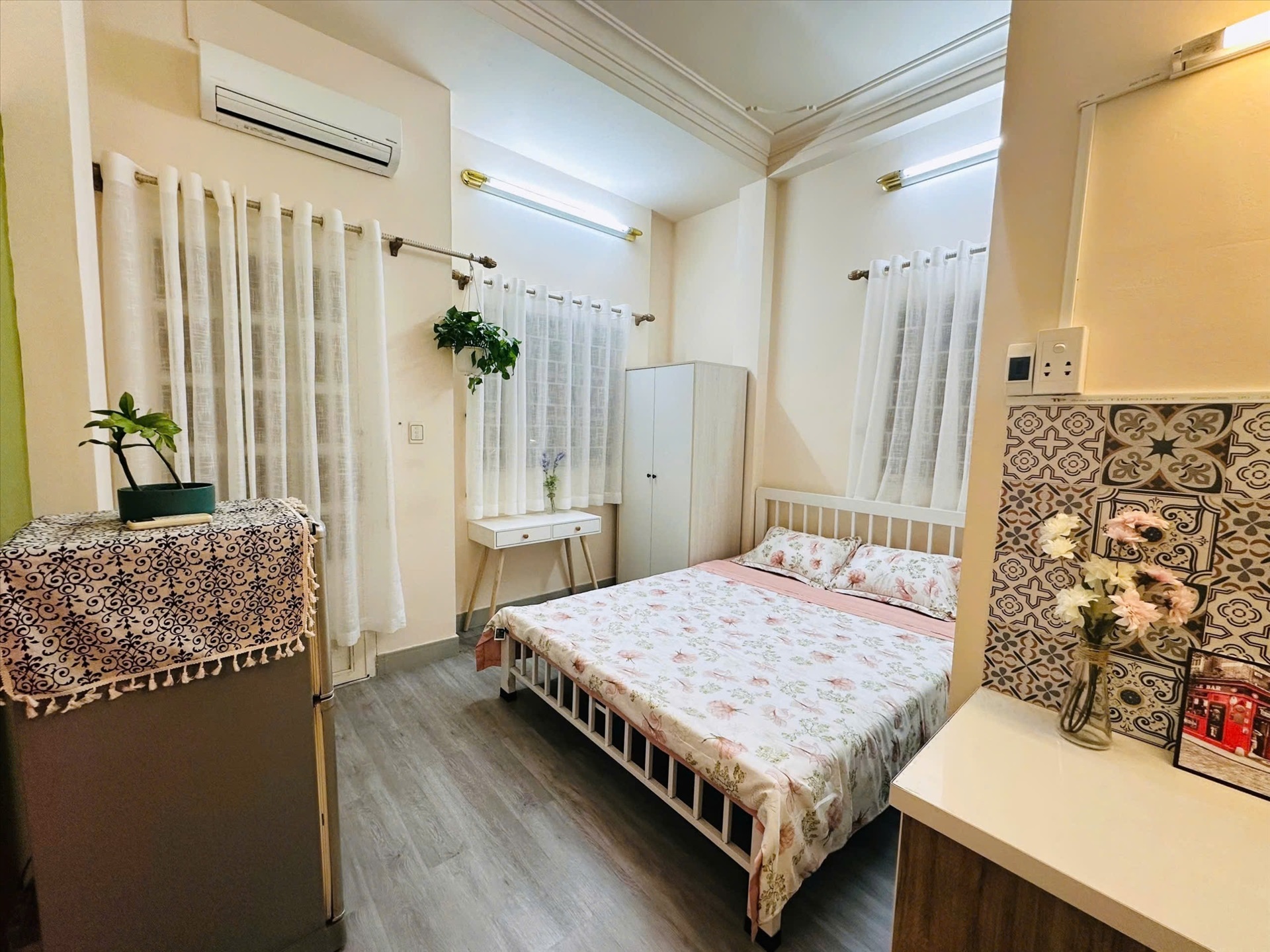 Phòng trọ Studio 30m2 tại BN Home Huỳnh Văn Bánh - Phú Nhuận - Phòng ngủ