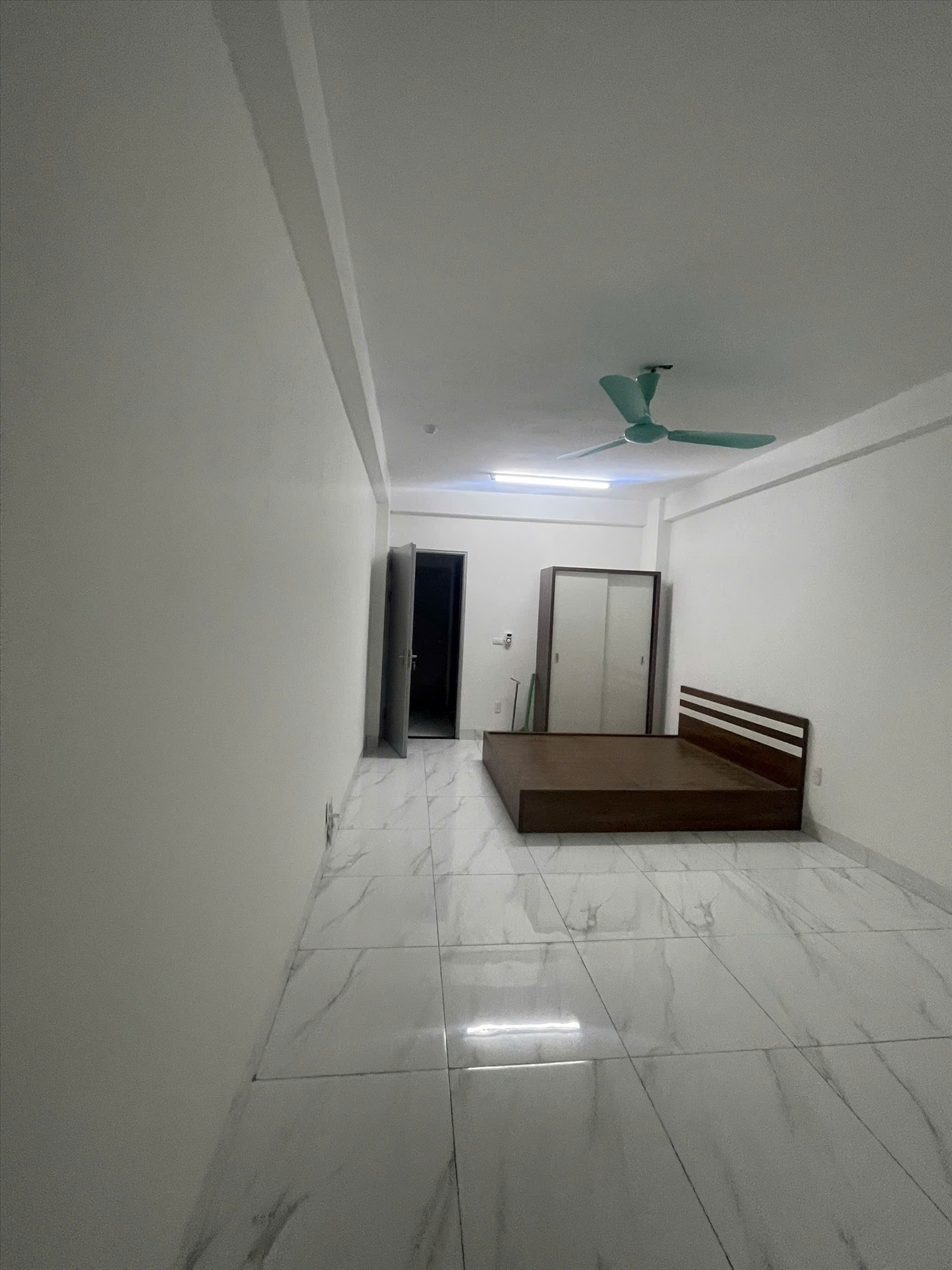 Phòng trọ Studio 25m2 tại AH House Mễ Trì - Nam Từ Liêm  - Phòng ngủ