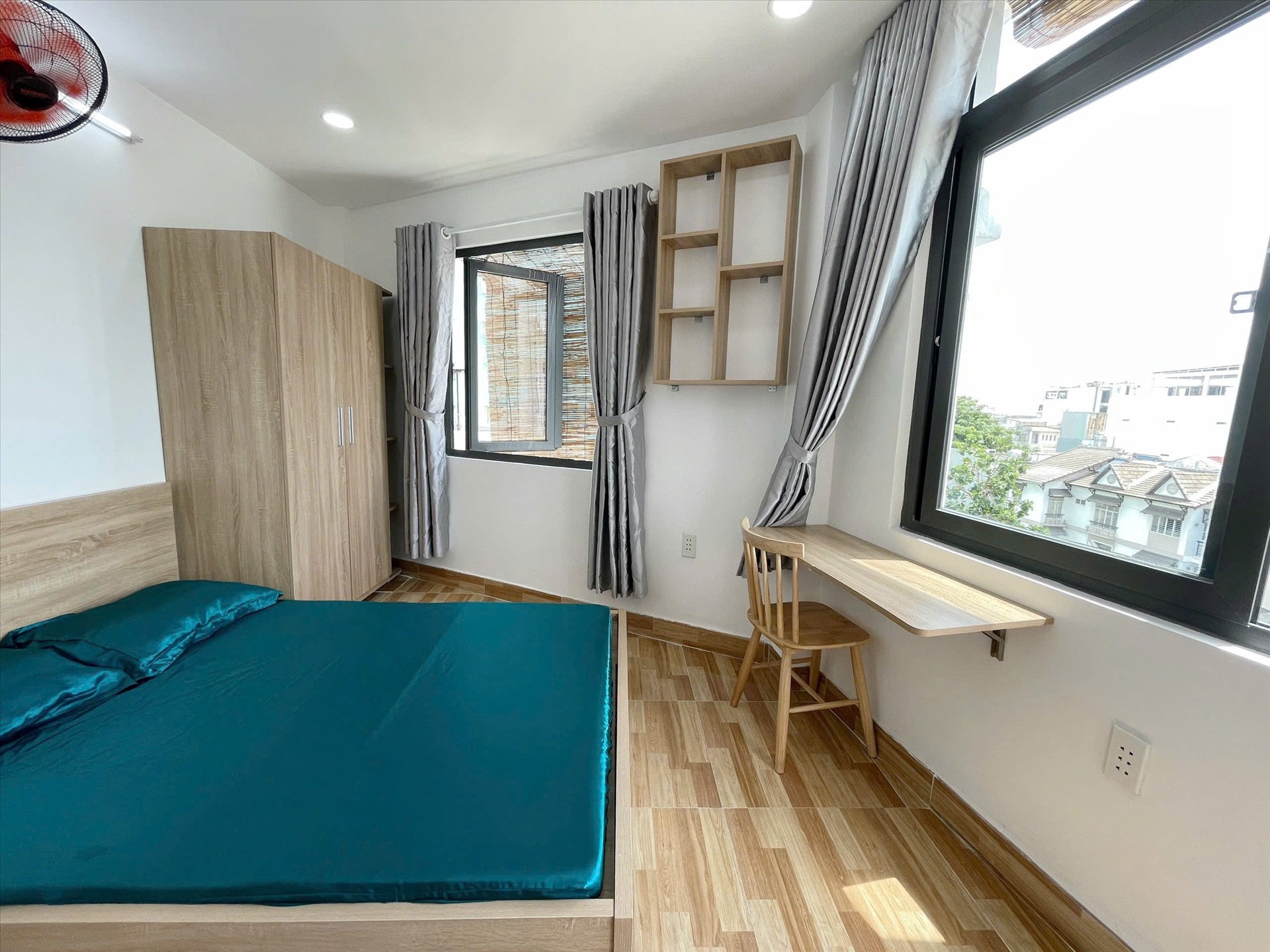 Phòng trọ Studio 30m2 tại XT House Phan Văn Trị - Bình Thạnh - Phòng ngủ