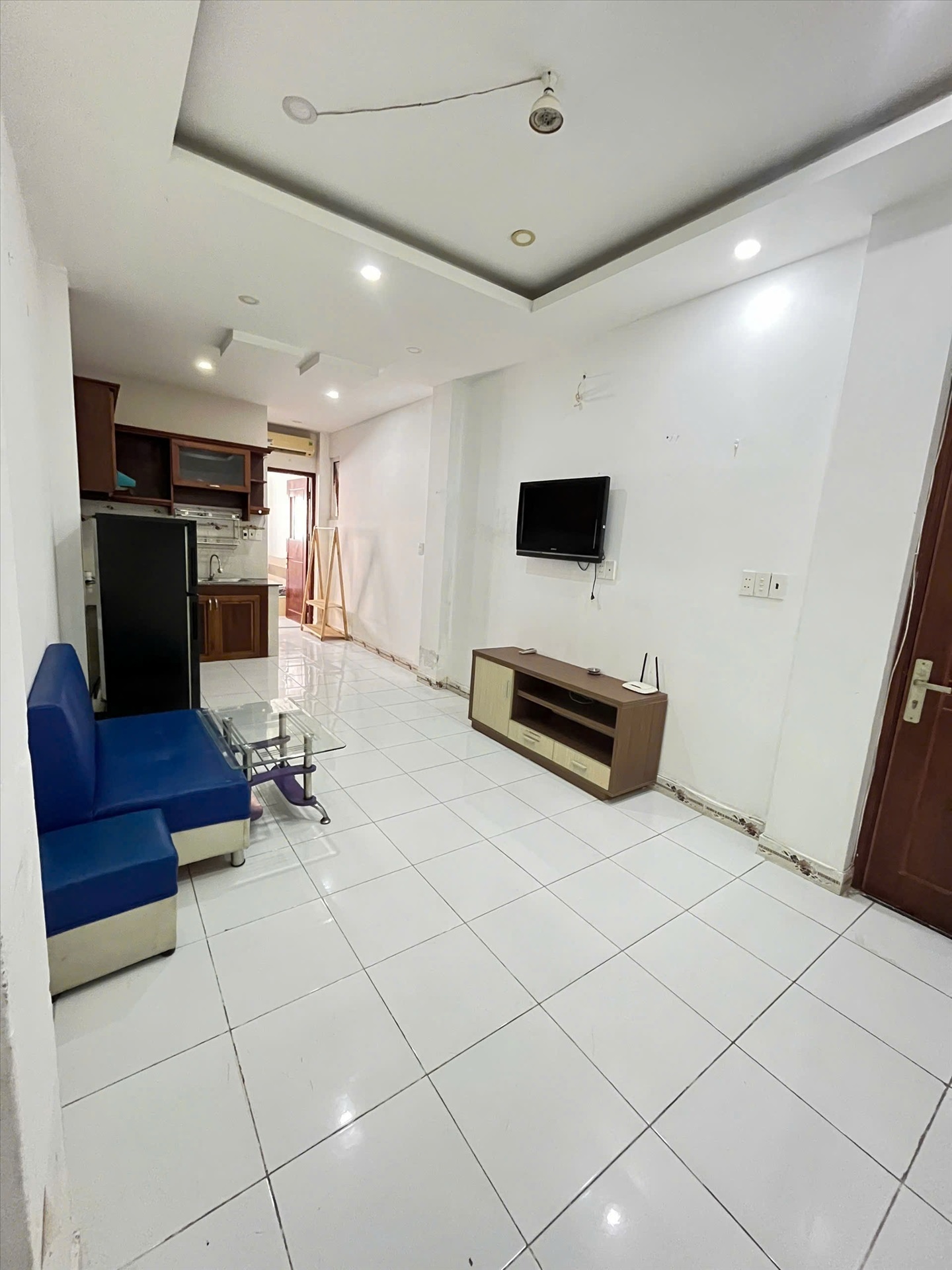 Phòng trọ 1 Phòng ngủ 30m2 tại HD Home Điện Biên Phủ - Bình Thạnh - Phòng khách