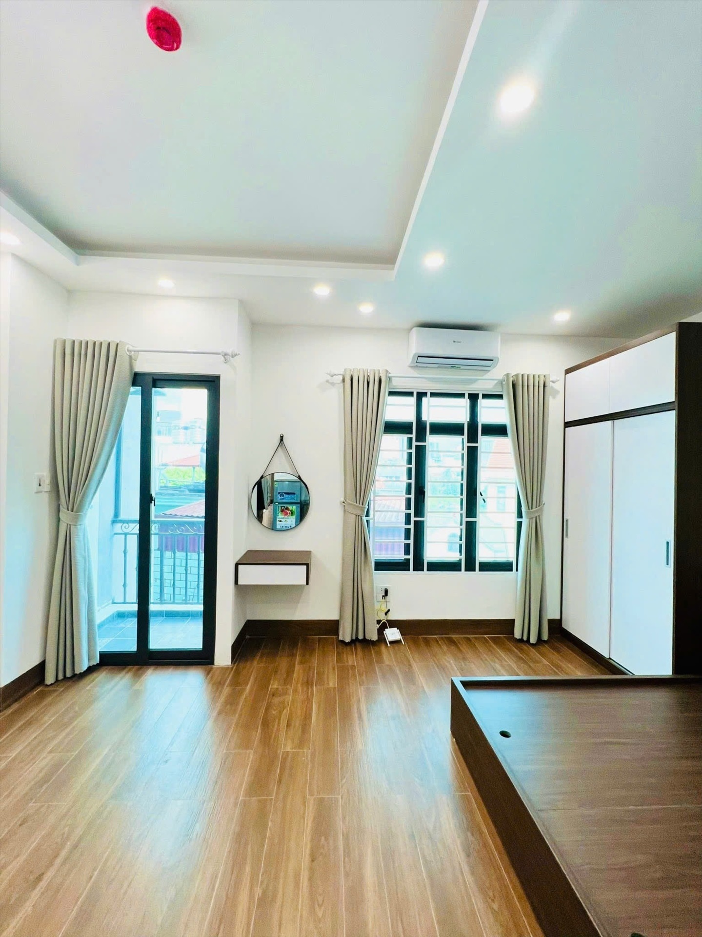 Phòng trọ Studio 30m2 tại BP House Mỹ Đình - Nam Từ Liêm - Phòng khách