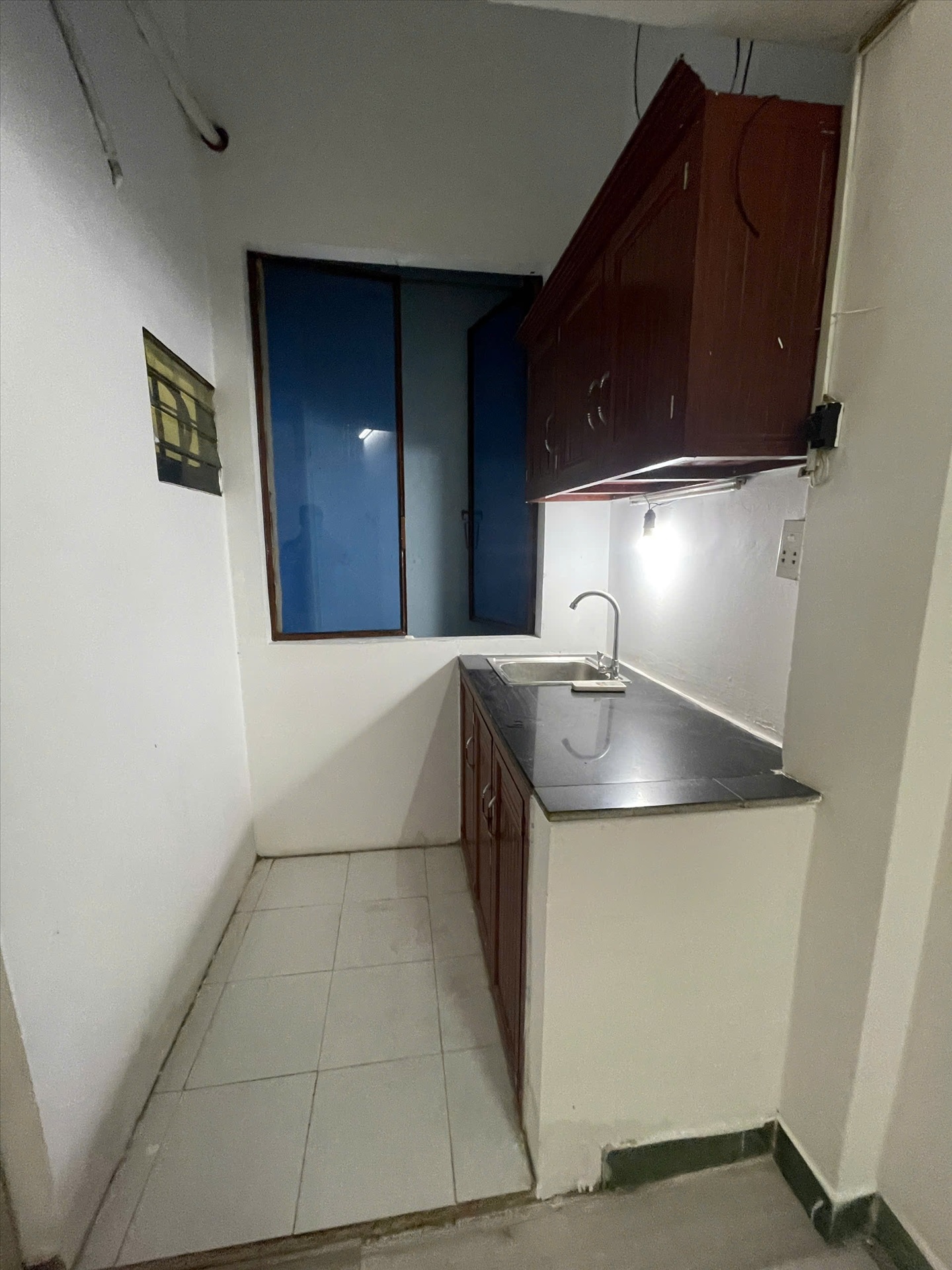 Phòng trọ Studio 30m2 tại PQ House Đinh Bộ Lĩnh - Bình Thạnh - Phòng bếp