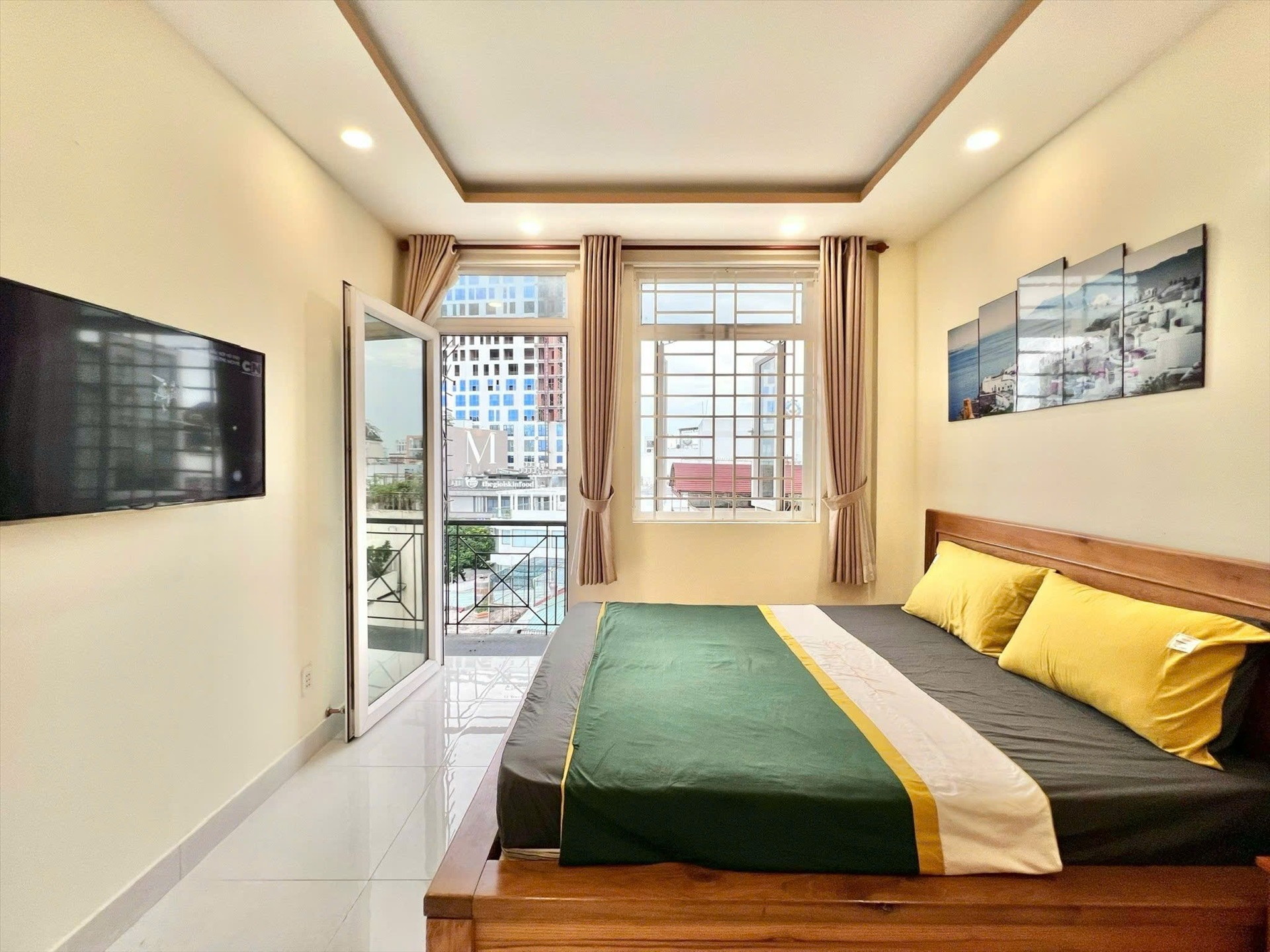 Phòng trọ Studio 35m2 tại HN Home Lê Văn Sỹ - Quận 3 - Phòng ngủ