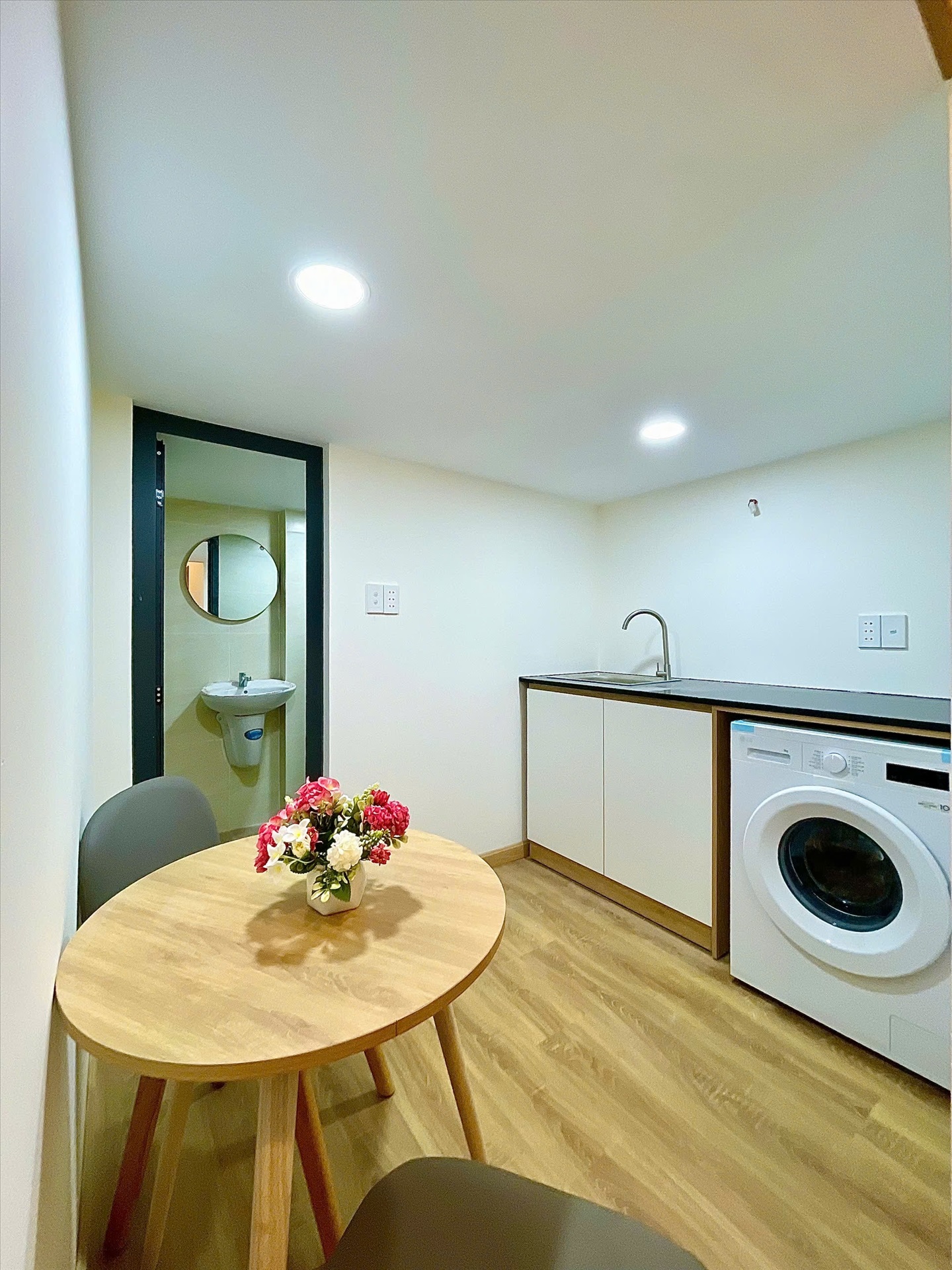 Phòng trọ Duplex 35m2 tại Damara House Đinh Bộ Lĩnh - Bình Thạnh - Phòng bếp