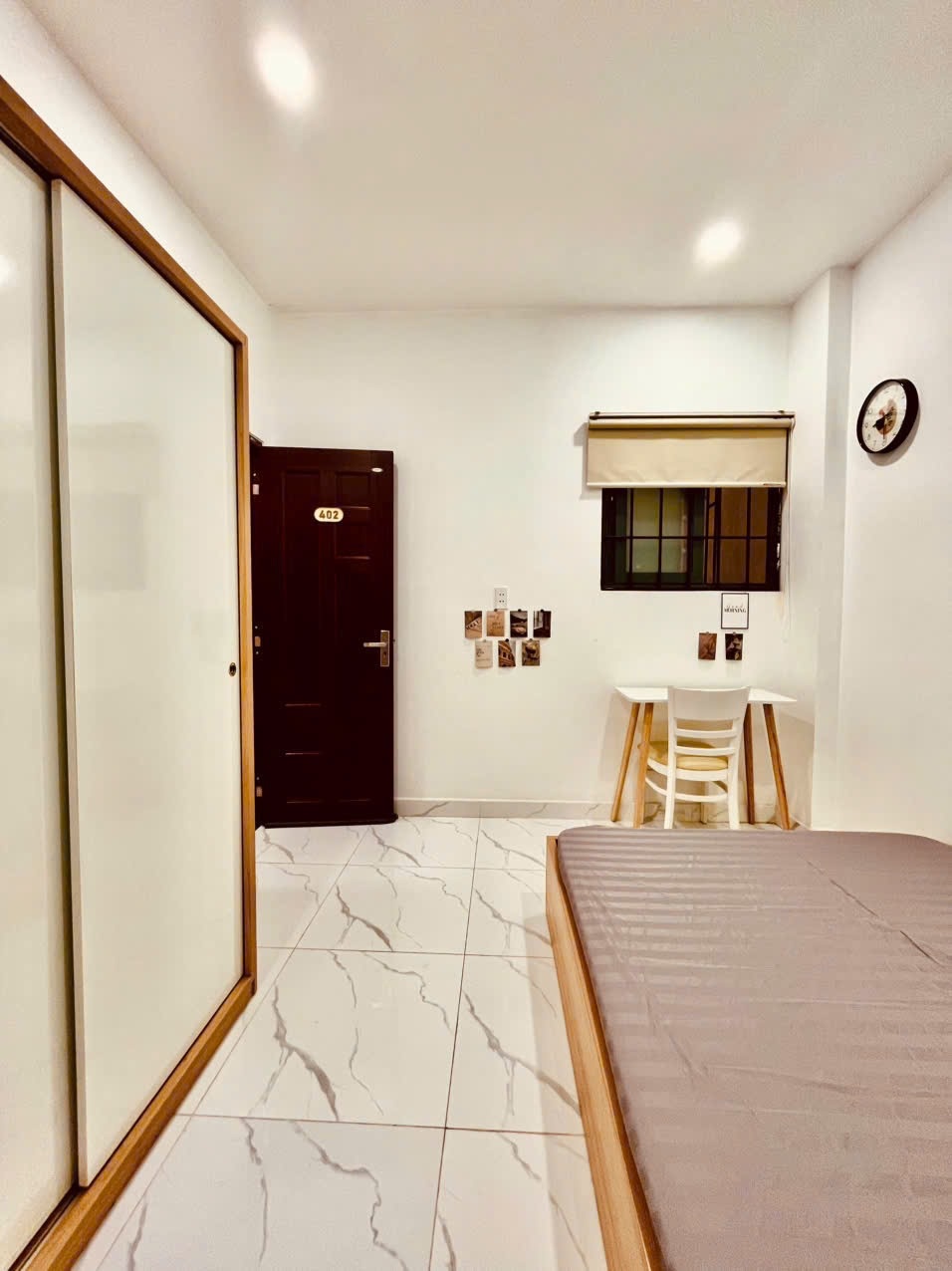 Phòng trọ Studio 30m2 tại AD House Hồ Bá Kiện - Quận 10 - Phòng ngủ