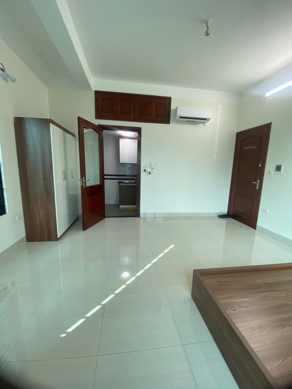 Phòng trọ Studio 30m2 tại HD Home Ngọc Trục - Nam Từ Liêm - Phòng ngủ