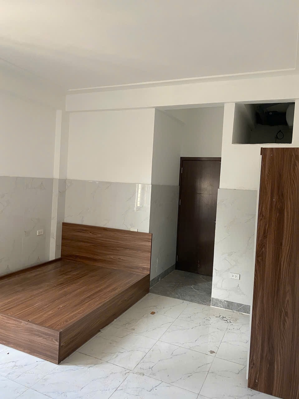 Phòng trọ Studio 25m2 tại HD Home Đại Mỗ - Nam Từ Liêm - Phòng khách