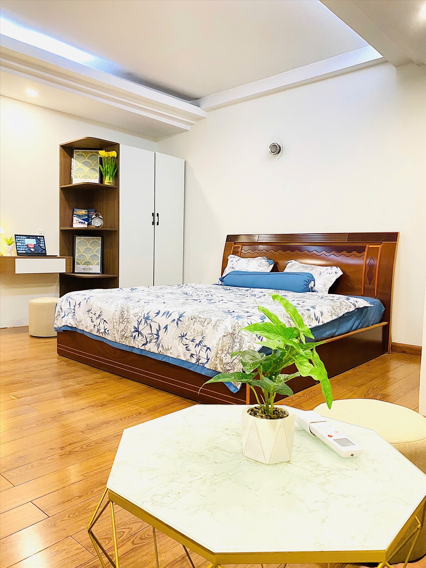 Phòng trọ Studio 45m2 tại AT House Phổ Quang - Phú Nhuận - Phòng ngủ