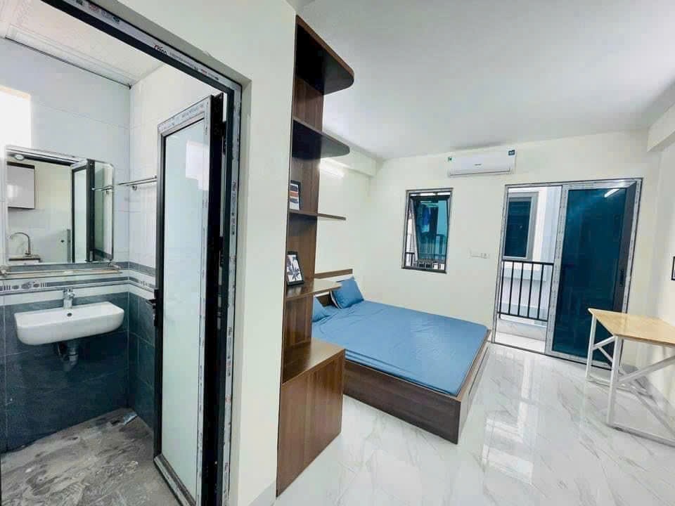 Phòng trọ Studio 25m2 tại DT House Phương Canh - Nam Từ Liêm - Phòng tắm