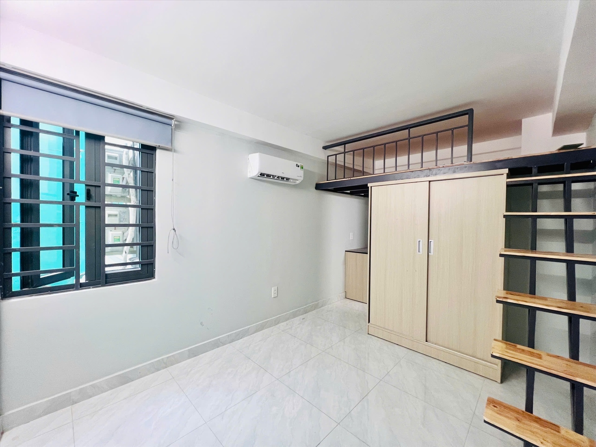 Phòng trọ Duplex 25m2 tại LACASA Home Lê Văn Duyệt - Bình Thạnh - Phòng khách