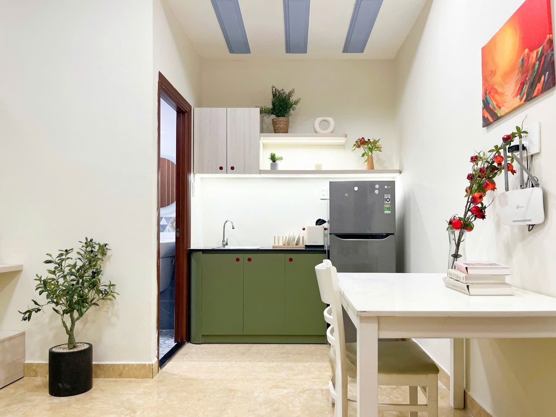 Phòng trọ Studio 30m2 tại LightHouse Đường 3/2 - Quận 10 - Phòng khách