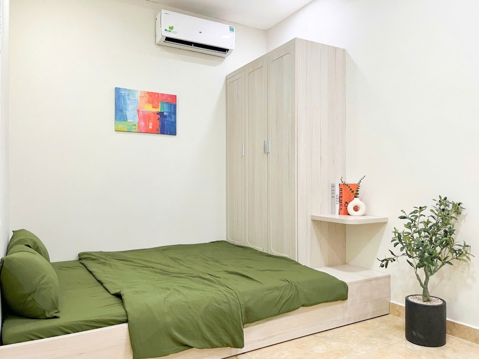 Phòng trọ Studio 30m2 tại LightHouse Đường 3/2 - Quận 10 - Phòng ngủ