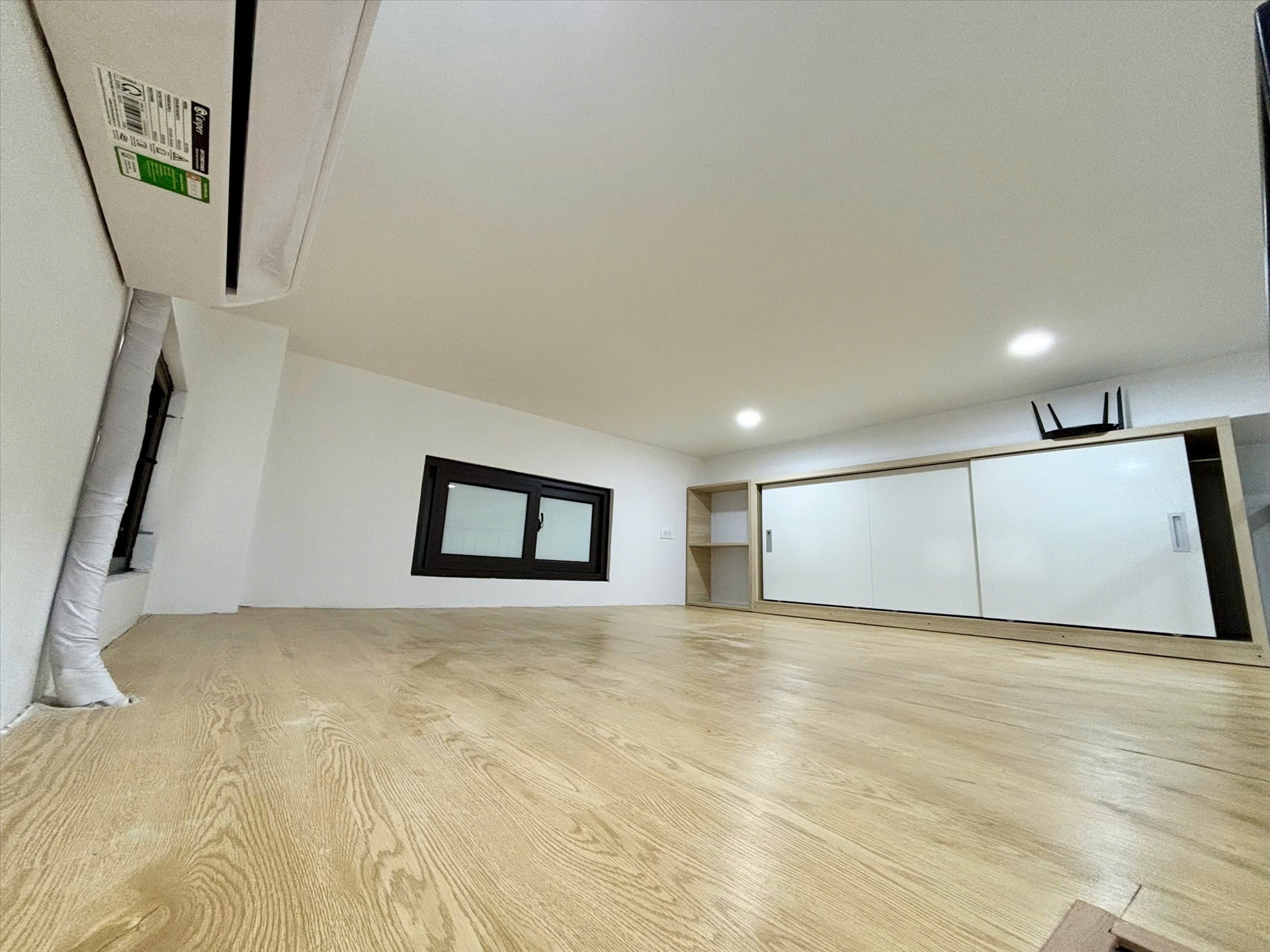 Phòng trọ Duplex 25m2 tại MS House Trung Kính - Cầu Giấy - Phòng ngủ