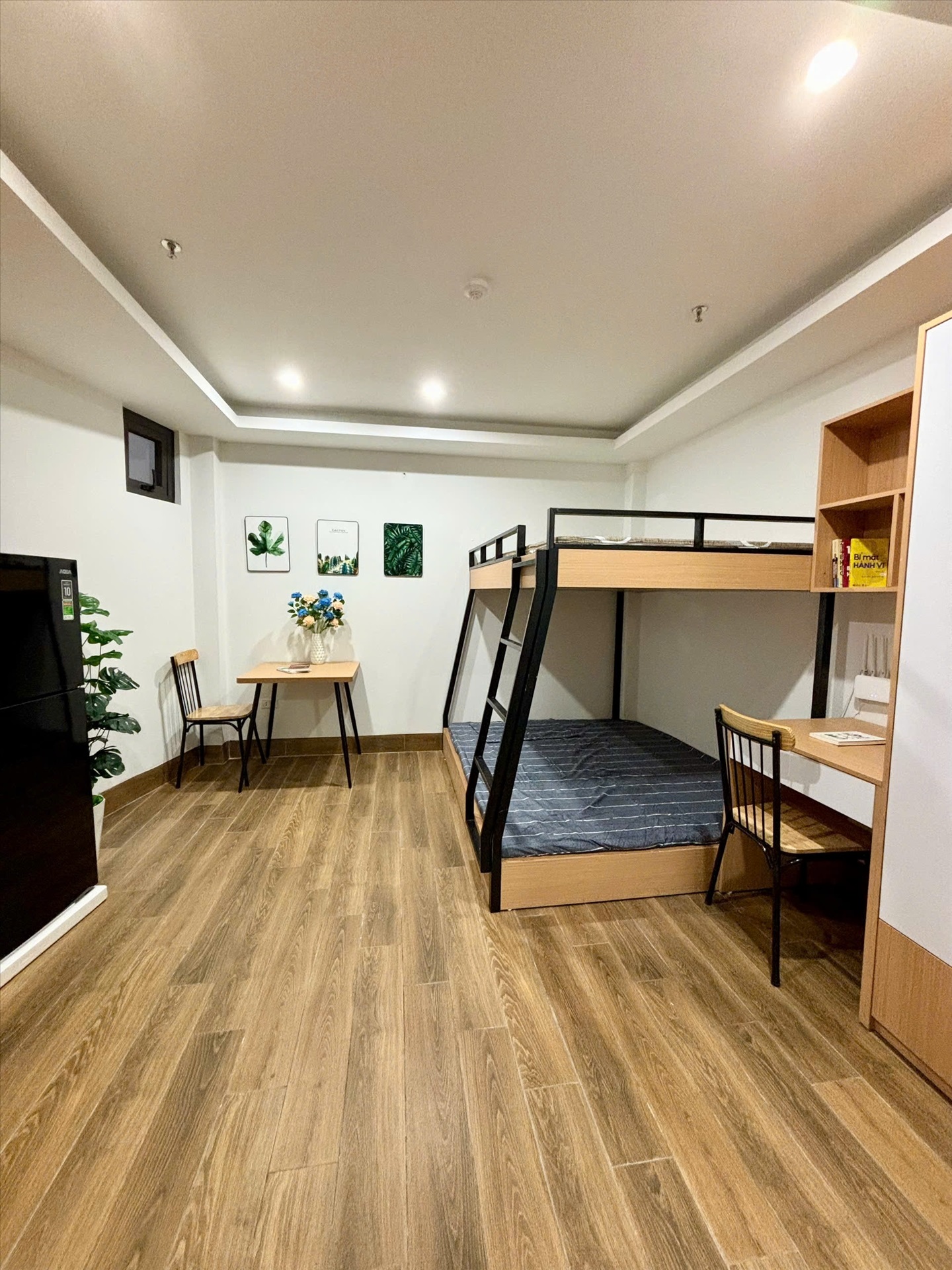 Phòng trọ Studio 22m2 tại MS House Trần Duy Hưng - Cầu Giấy - Phòng ngủ