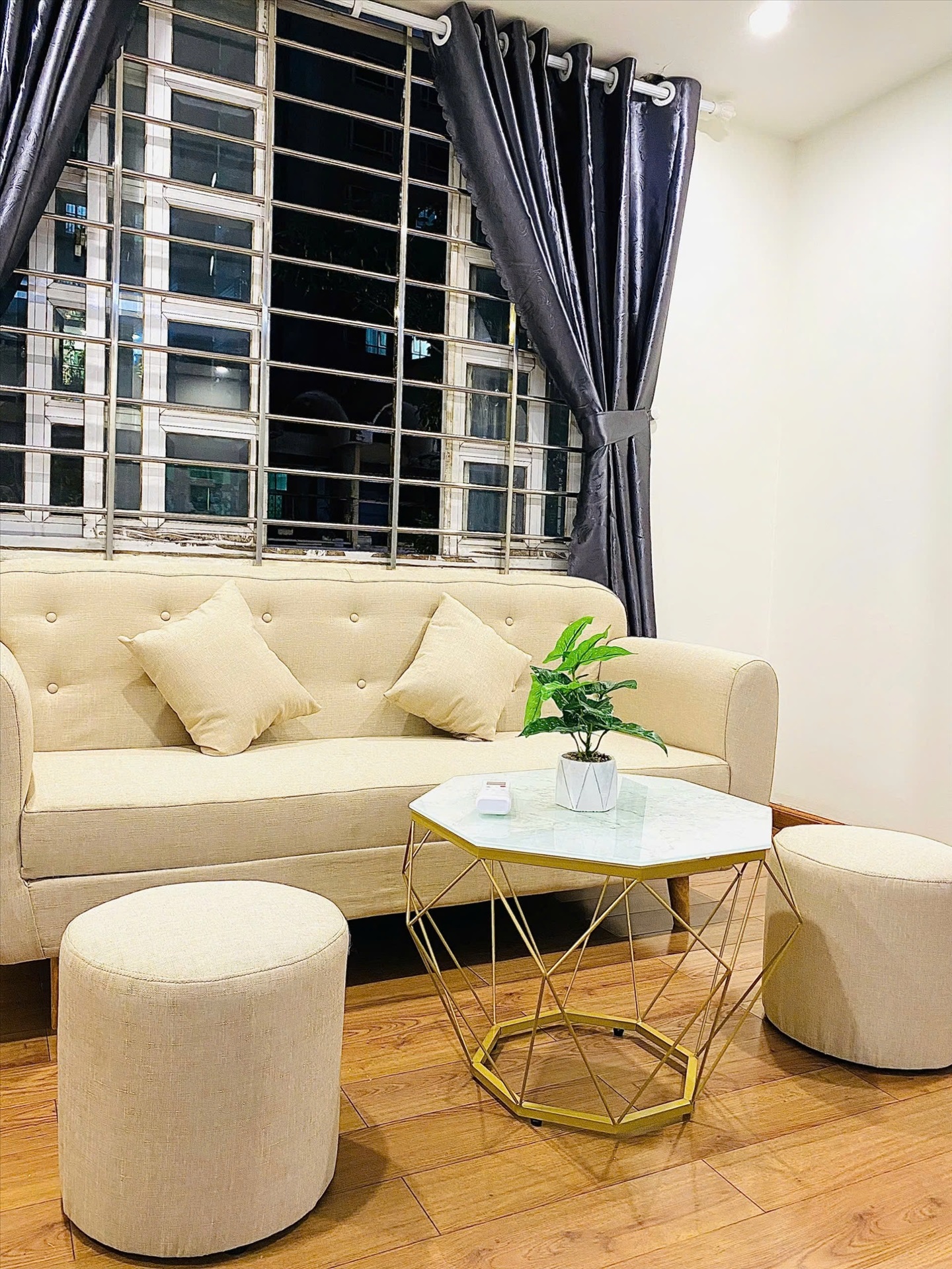 Phòng trọ Studio 45m2 tại AT House Phổ Quang - Phú Nhuận - Phòng khách