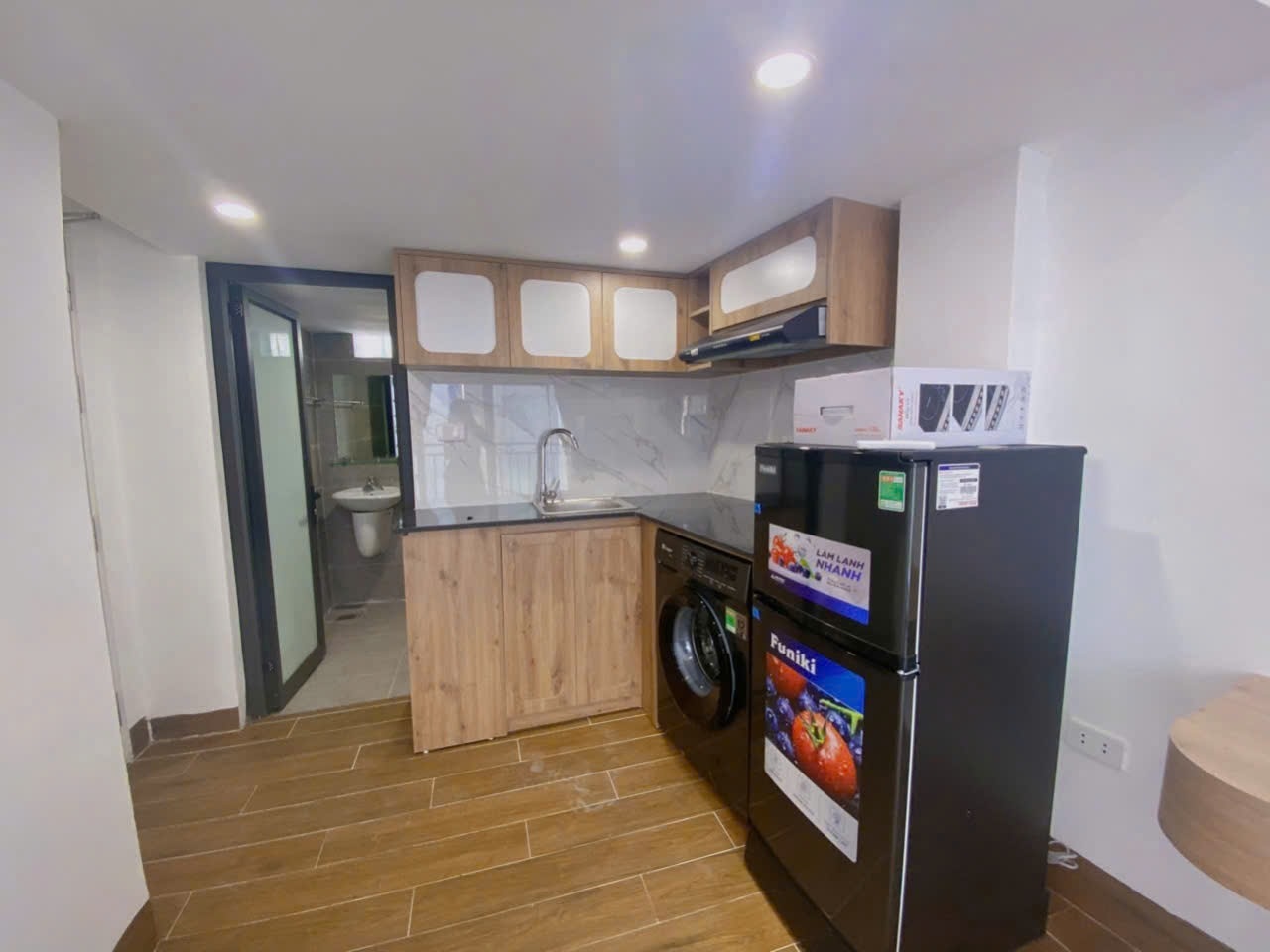 Phòng trọ Duplex 25m2 tại Funhome Phạm Văn Đồng - Cầu Giấy - Phòng tắm