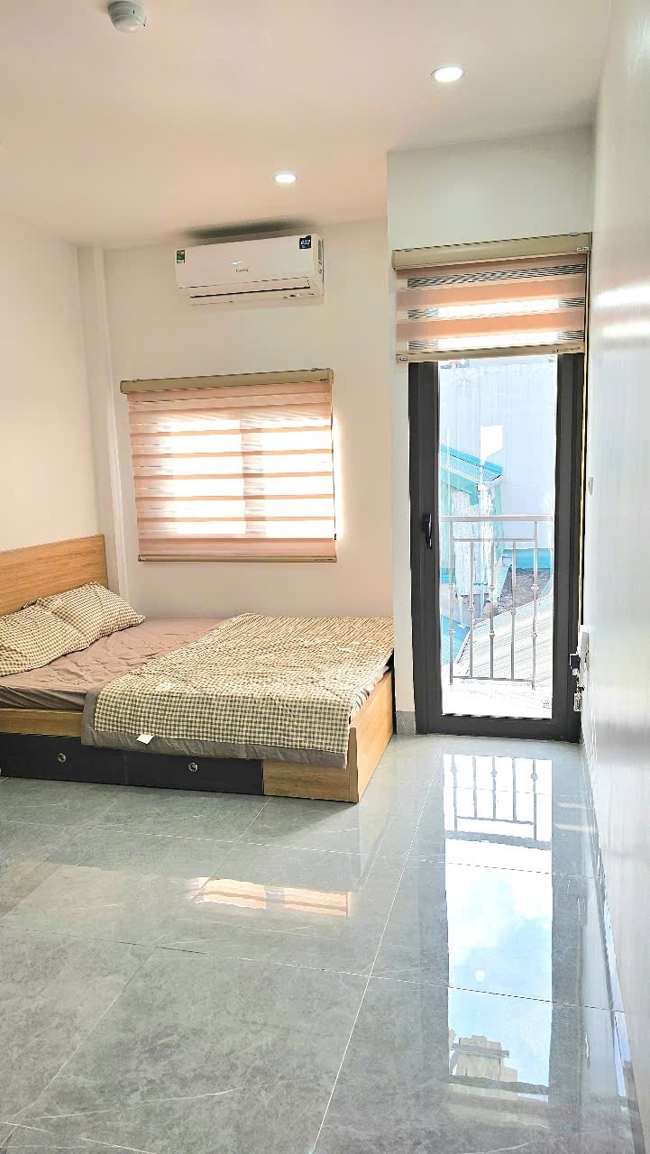 Phòng trọ Studio 25m2 tại DT House Yên Hoà  - Cầu Giấy - Phòng ngủ