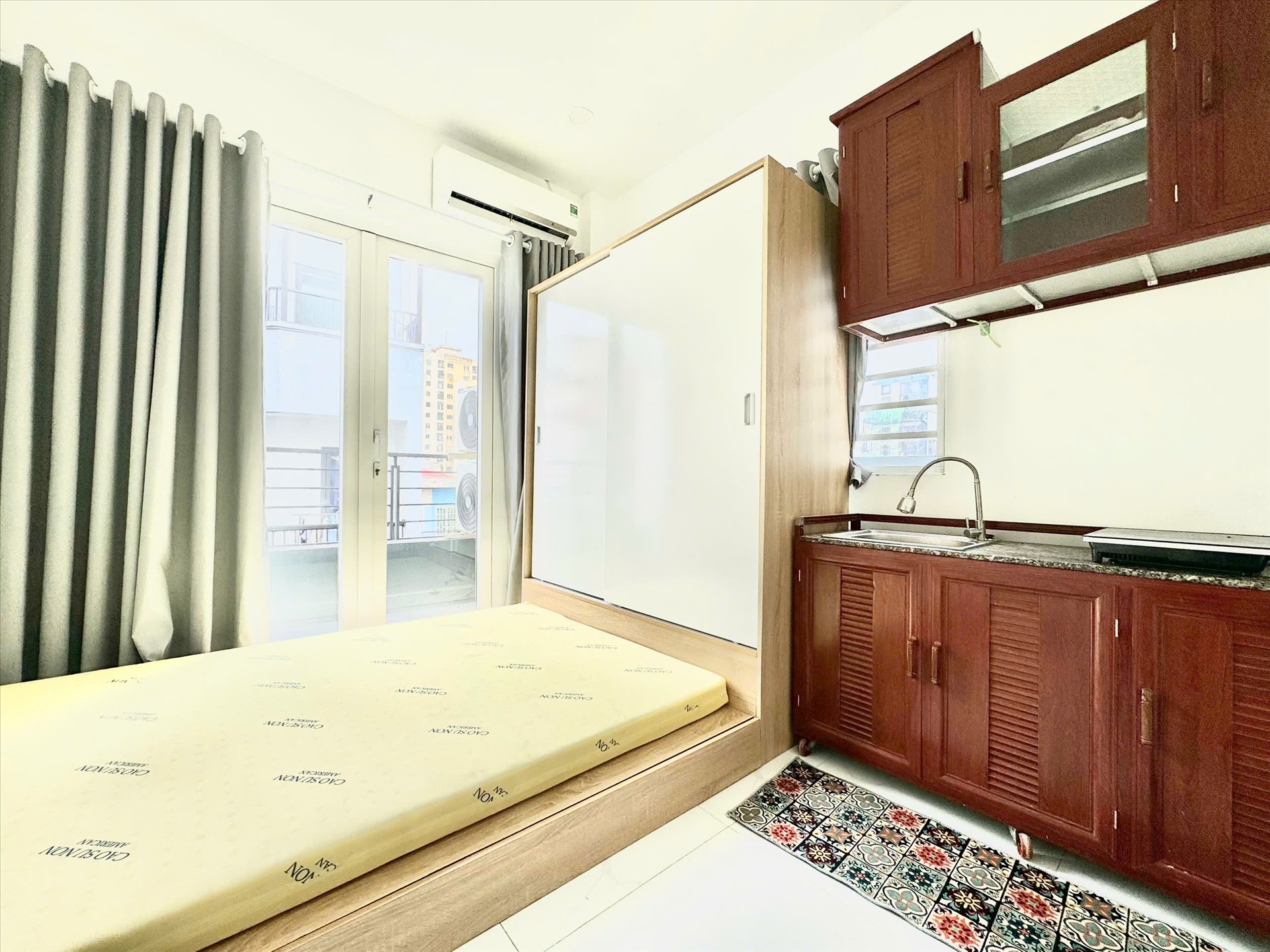 Phòng trọ Studio 25m2 tại TT House Xô Viết Nghệ Tĩnh - Bình Thạnh - Phòng ngủ