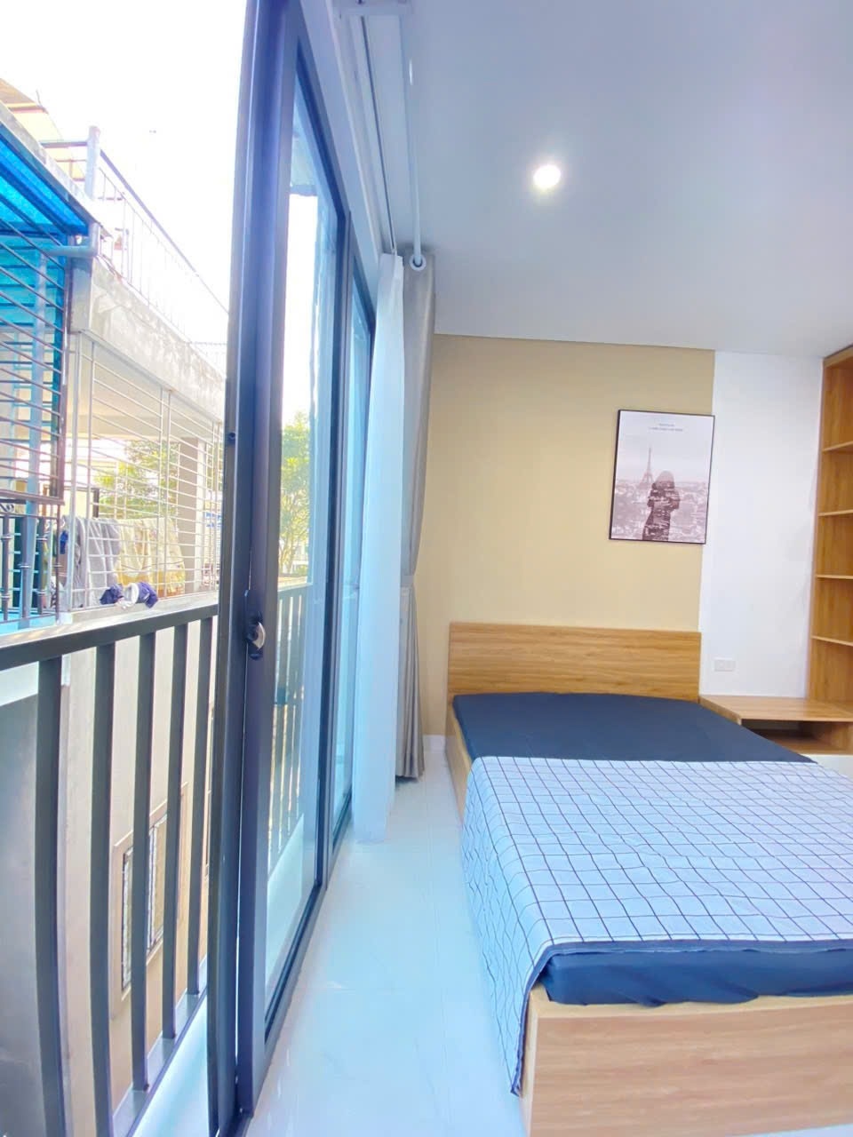 Phòng trọ Studio 25m2 tại MT House Yên Hòa - Cầu Giấy - Ban công