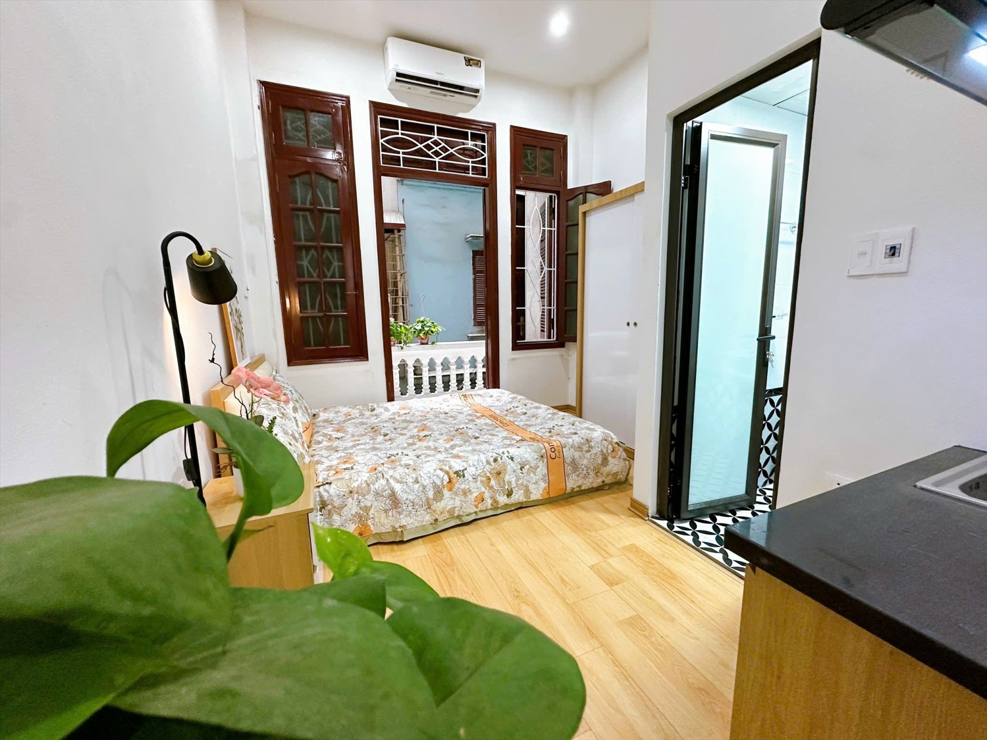 Phòng trọ Studio 20m2 tại PD House Thiên Hiền - Nam Từ Liêm - Phòng khách