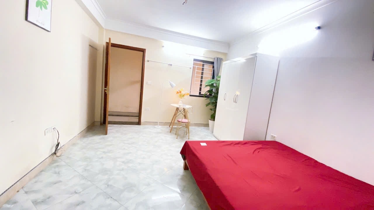 Phòng trọ 2 Phòng ngủ 28m2 tại HappyHomes Hồ Tùng Mậu - Cầu Giấy - Phòng ngủ
