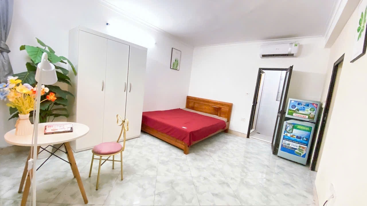 Phòng trọ 2 Phòng ngủ 28m2 tại HappyHomes Hồ Tùng Mậu - Cầu Giấy - Phòng khách