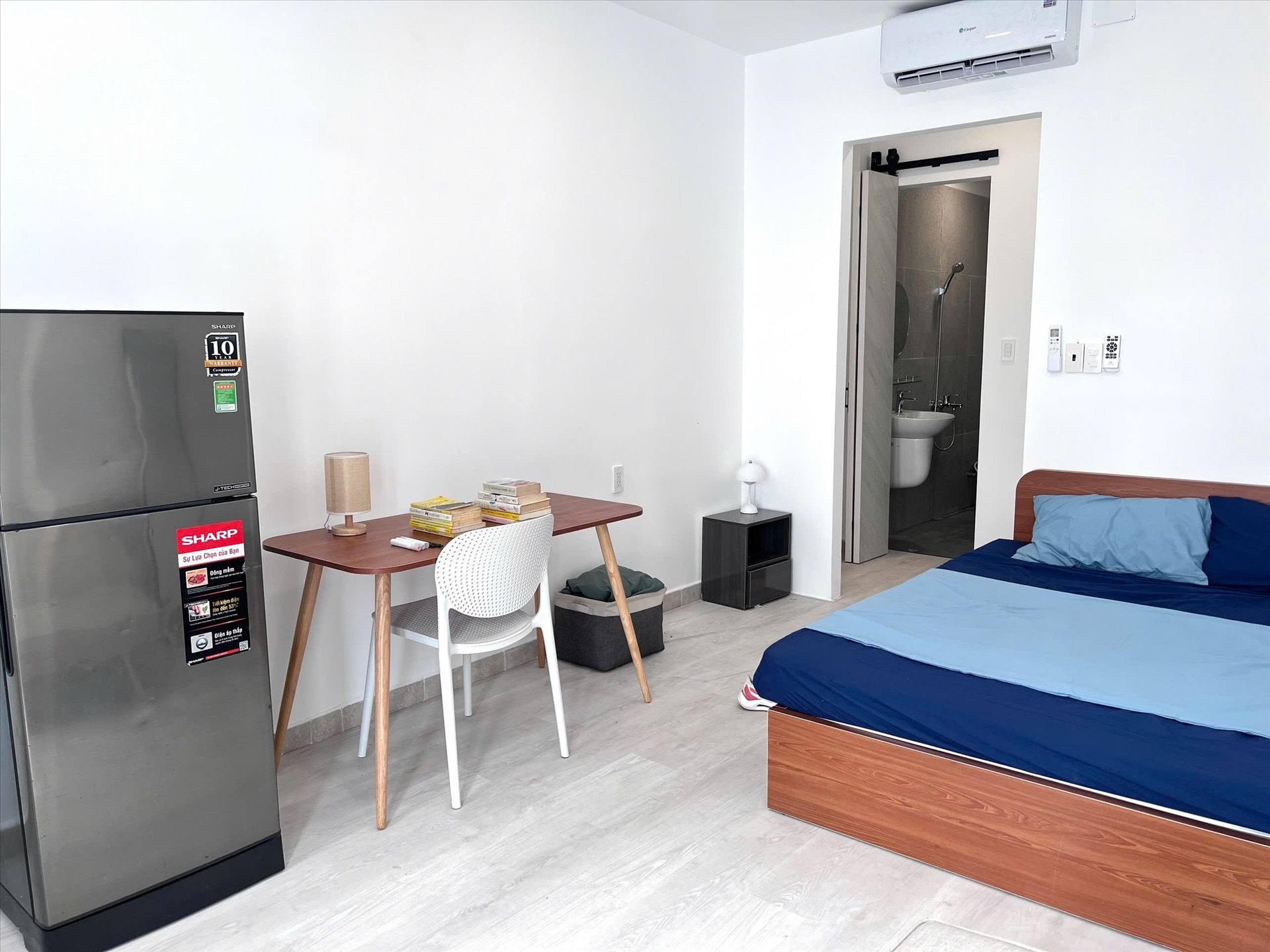 Phòng trọ Studio 35m2 tại AN Home Lý Thường Kiệt - Quận 10 - Phòng ngủ