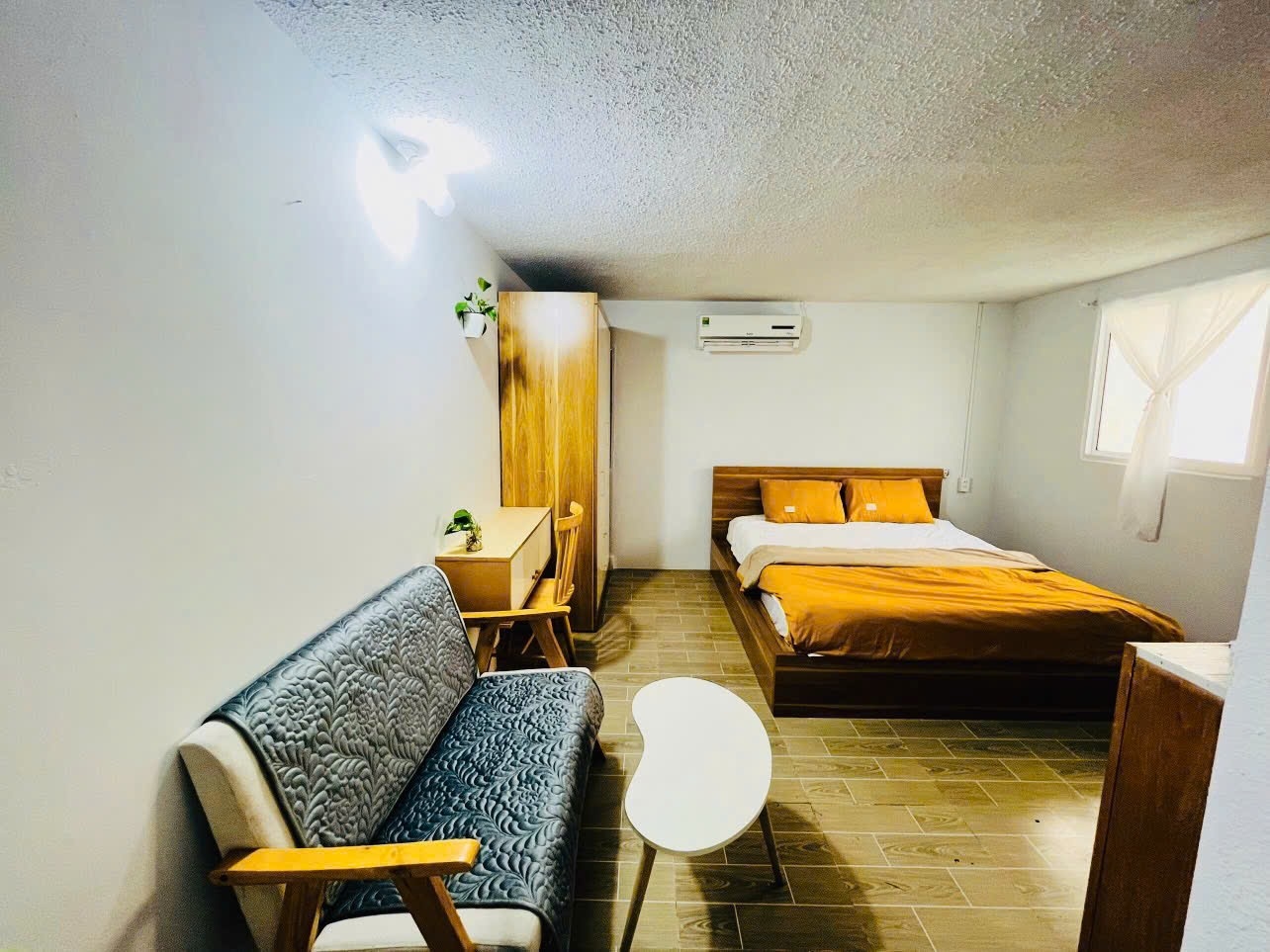 Phòng trọ 1 Phòng ngủ 40m2 tại AT Home Trà Khúc - Tân Bình - Phòng ngủ