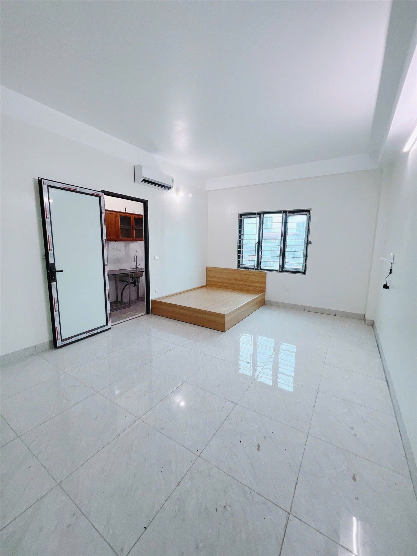 Phòng trọ Studio 30m2 tại TD House Ngọc Trục - Nam Từ Liêm - Phòng khách