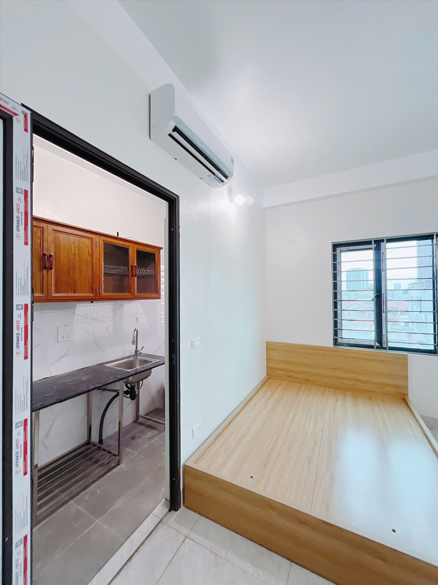 Phòng trọ Studio 30m2 tại TD House Ngọc Trục - Nam Từ Liêm - Phòng bếp
