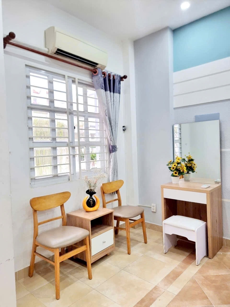 Phòng trọ Studio 40m2 tại AH House Bạch Đằng - Tân Bình - Phòng khách