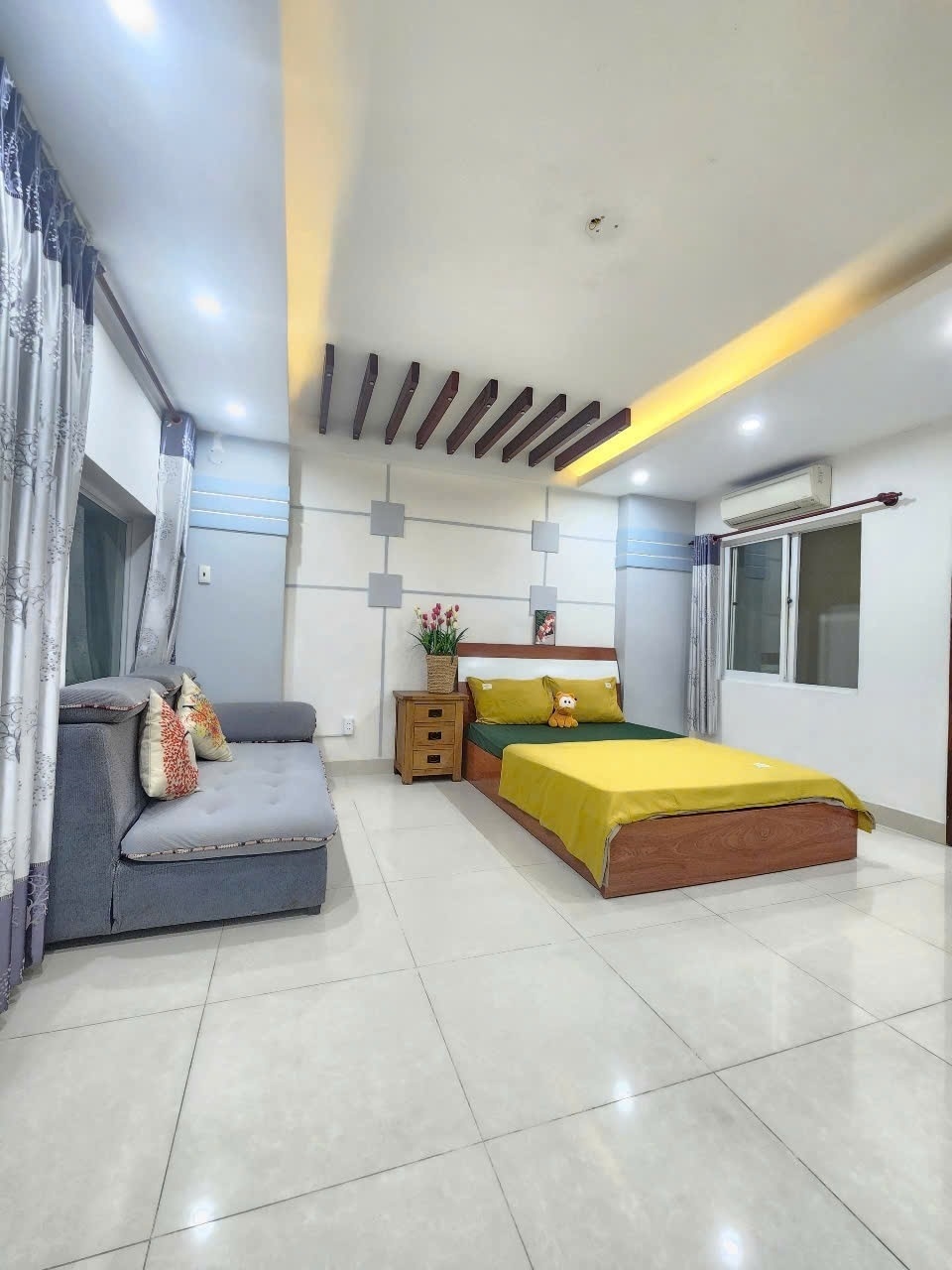 Phòng trọ Studio 45m2 tại AH House Bạch Đằng - Tân Bình - Phòng khách