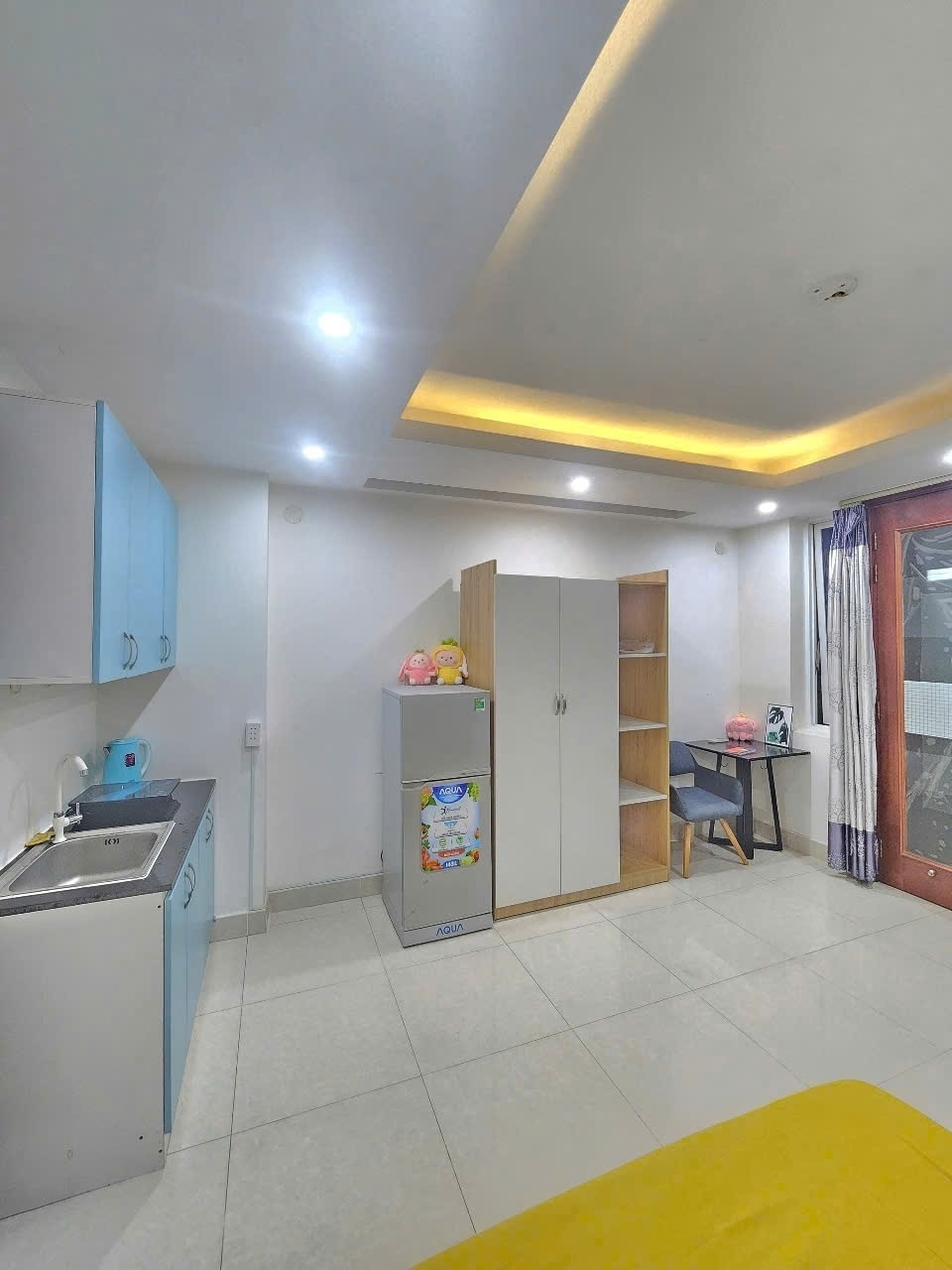 Phòng trọ Studio 45m2 tại AH House Bạch Đằng - Tân Bình - Phòng bếp