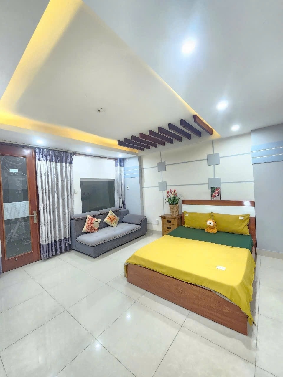 Phòng trọ Studio 45m2 tại AH House Bạch Đằng - Tân Bình - Phòng ngủ