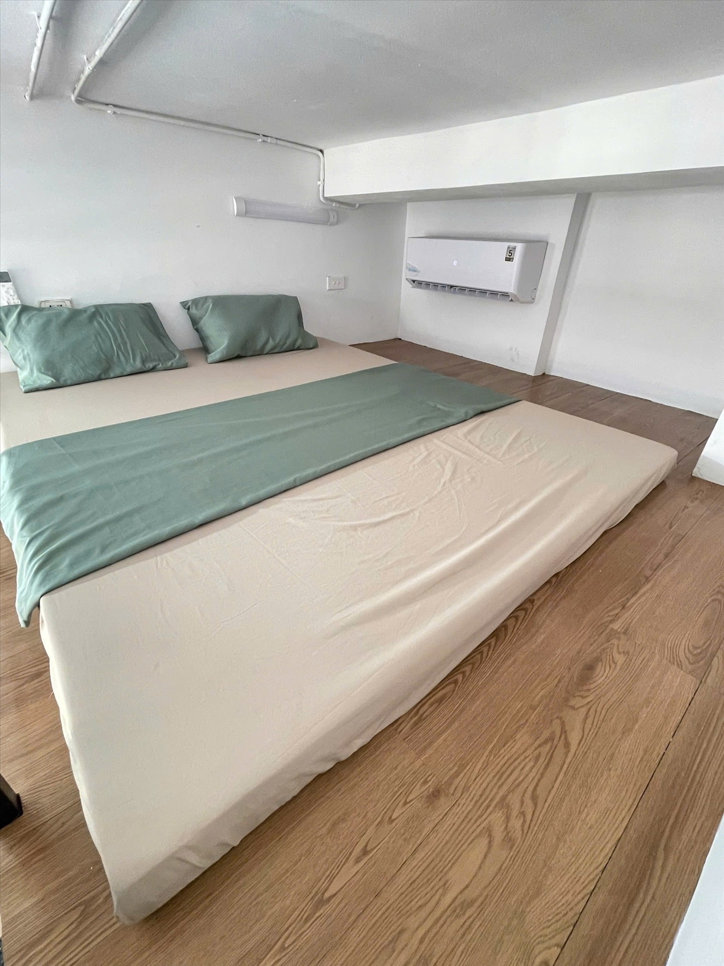 Phòng trọ Duplex 25m2 tại NT Apartment Yên Hòa - Cầu Giấy - Phòng ngủ