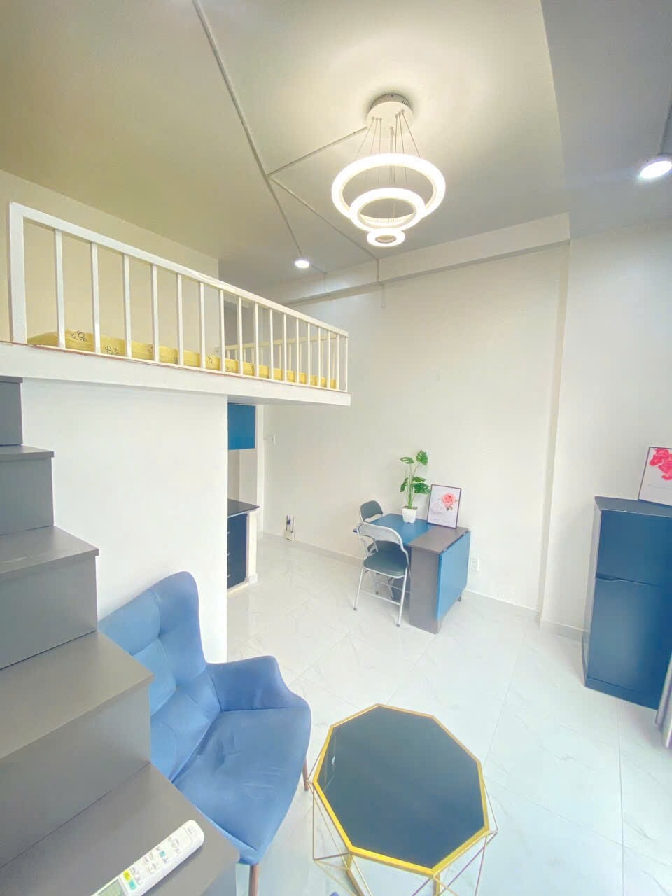 Phòng trọ Duplex 40m2 tại HD Home Nguyễn Bặc - Tân Bình - Phòng ngủ
