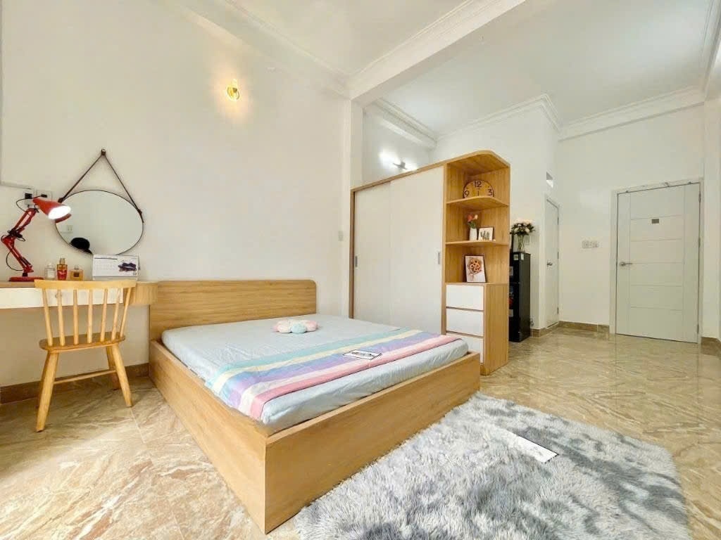 Phòng trọ Studio 18m2 tại Sen's House Tên Lửa - Bình Tân - Phòng ngủ