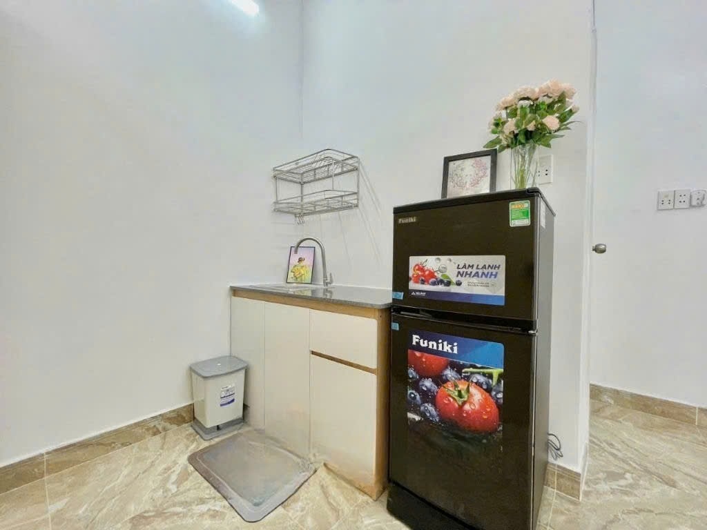 Phòng trọ Studio 18m2 tại Sen's House Tên Lửa - Bình Tân - Phòng bếp