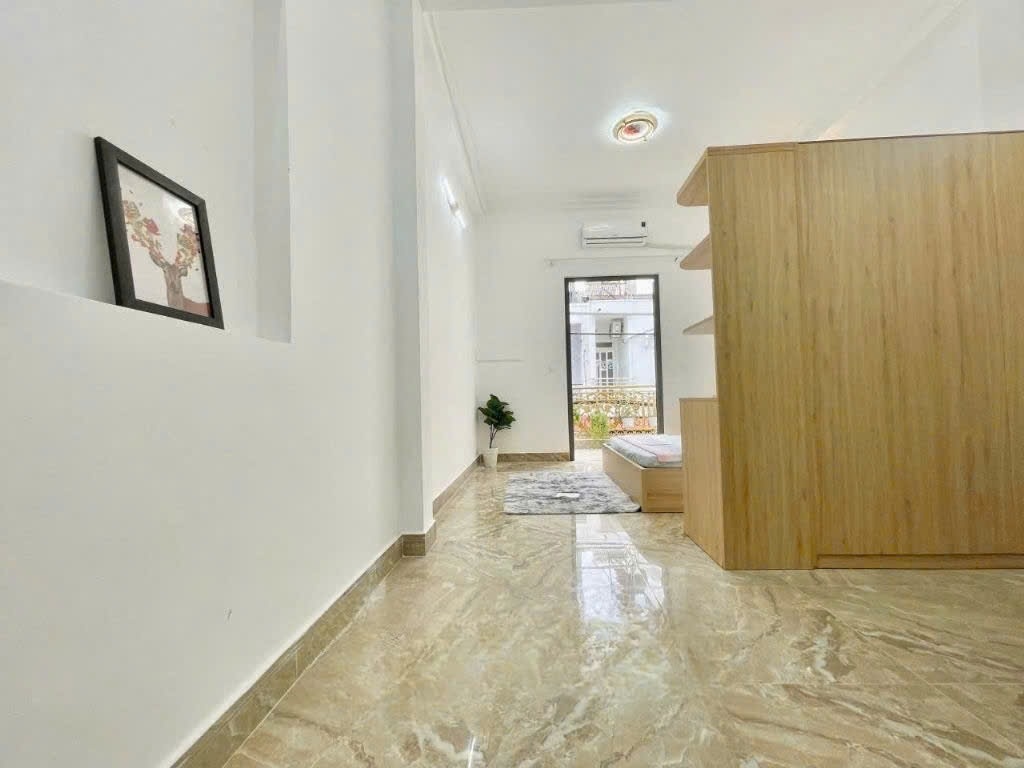 Phòng trọ Studio 18m2 tại Sen's House Tên Lửa - Bình Tân - Phòng khách