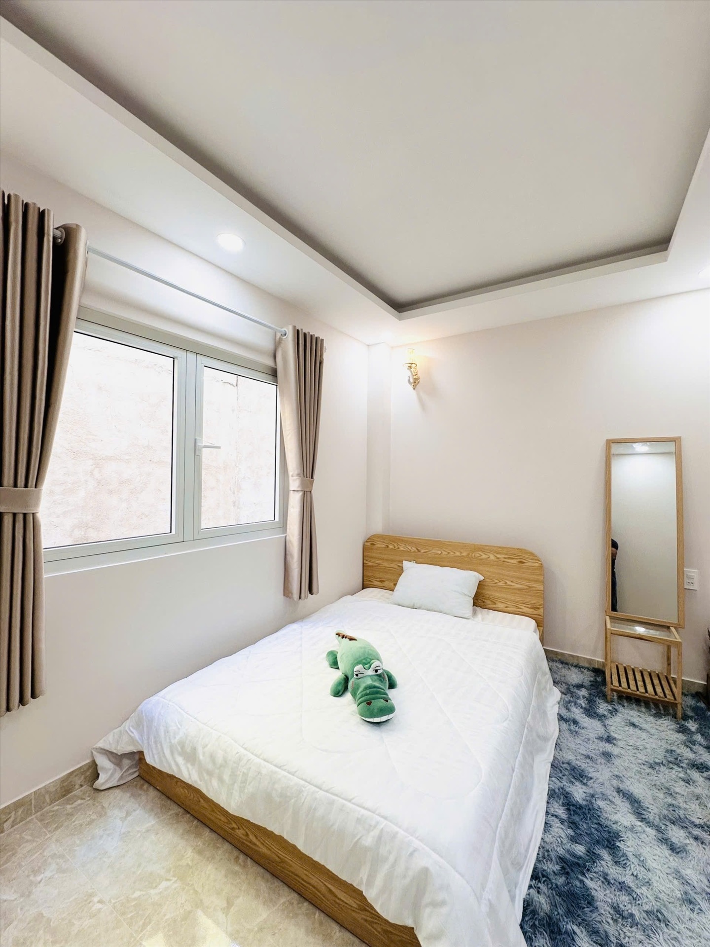 Phòng trọ Studio 30m2 tại Diamond House Nơ Trang Long - Bình Thạnh - Phòng ngủ