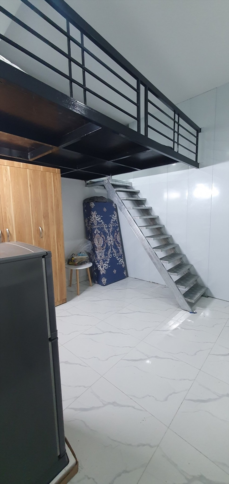 Phòng trọ Duplex 35m2 tại NTV Apartment Thiên Hiền - Nam Từ Liêm - Phòng khách