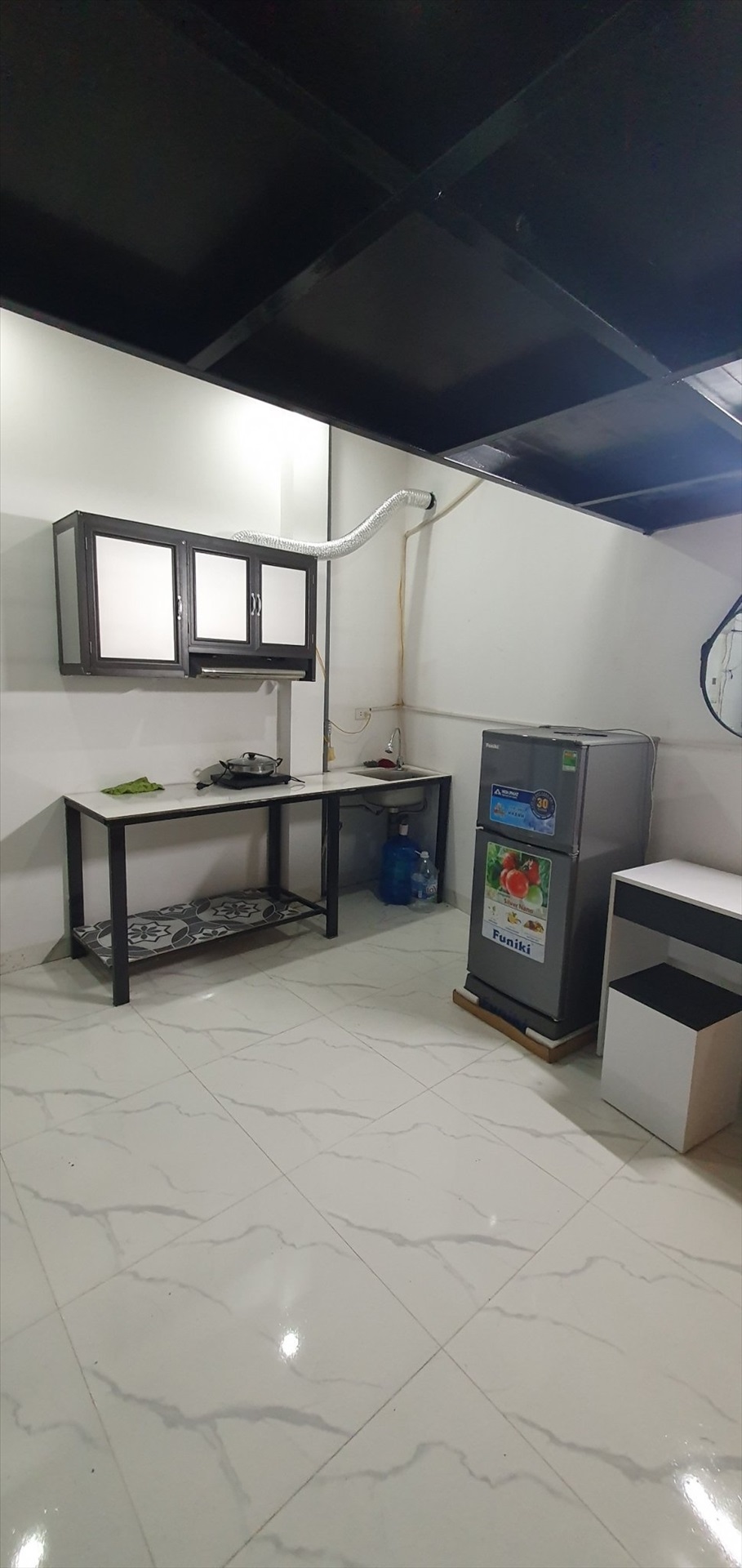 Phòng trọ Duplex 35m2 tại NTV Apartment Thiên Hiền - Nam Từ Liêm - Phòng bếp